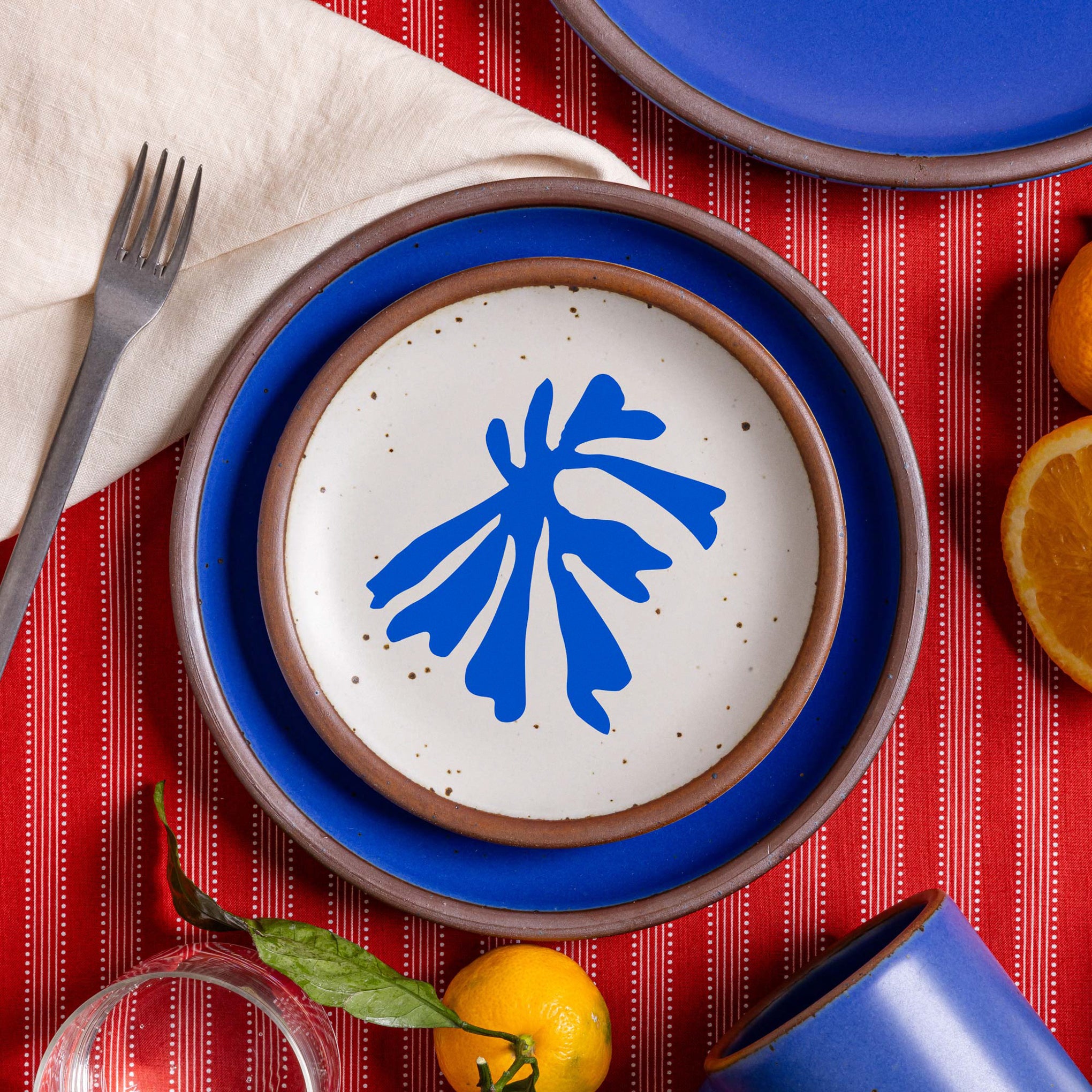 Henri Matisse La Perruche et la sirène Stoneware Dessert Plates