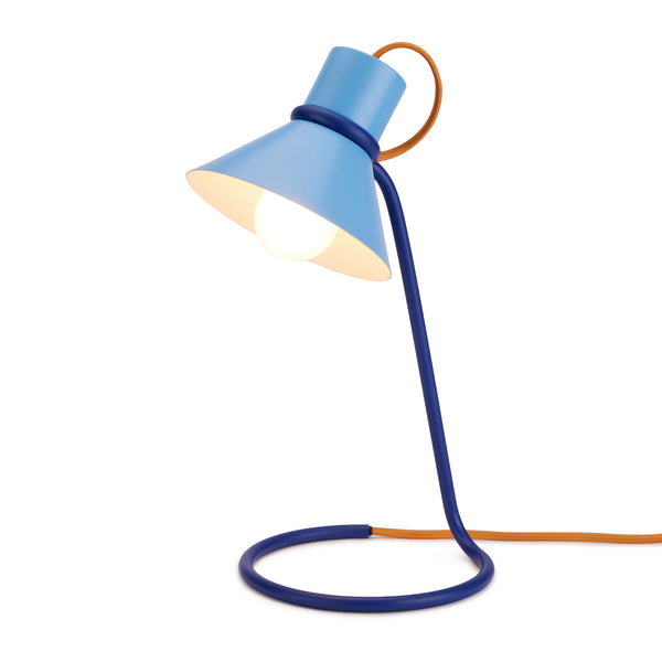 Loop de Loop Table Lamp - Blue/ Dark Blue – MoMA Design Store