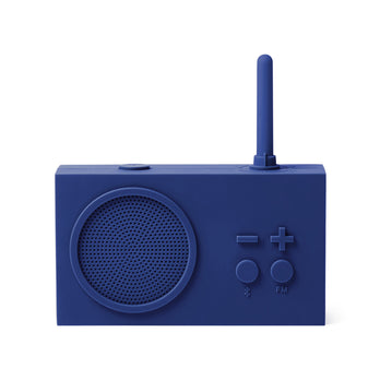 Lexon Tykho 3 Bluetooth Radio - Dark Blue – MoMA Design Store Lexon Tykho 3 Bluetooth Radio - Dark Blue – MoMA Design Store