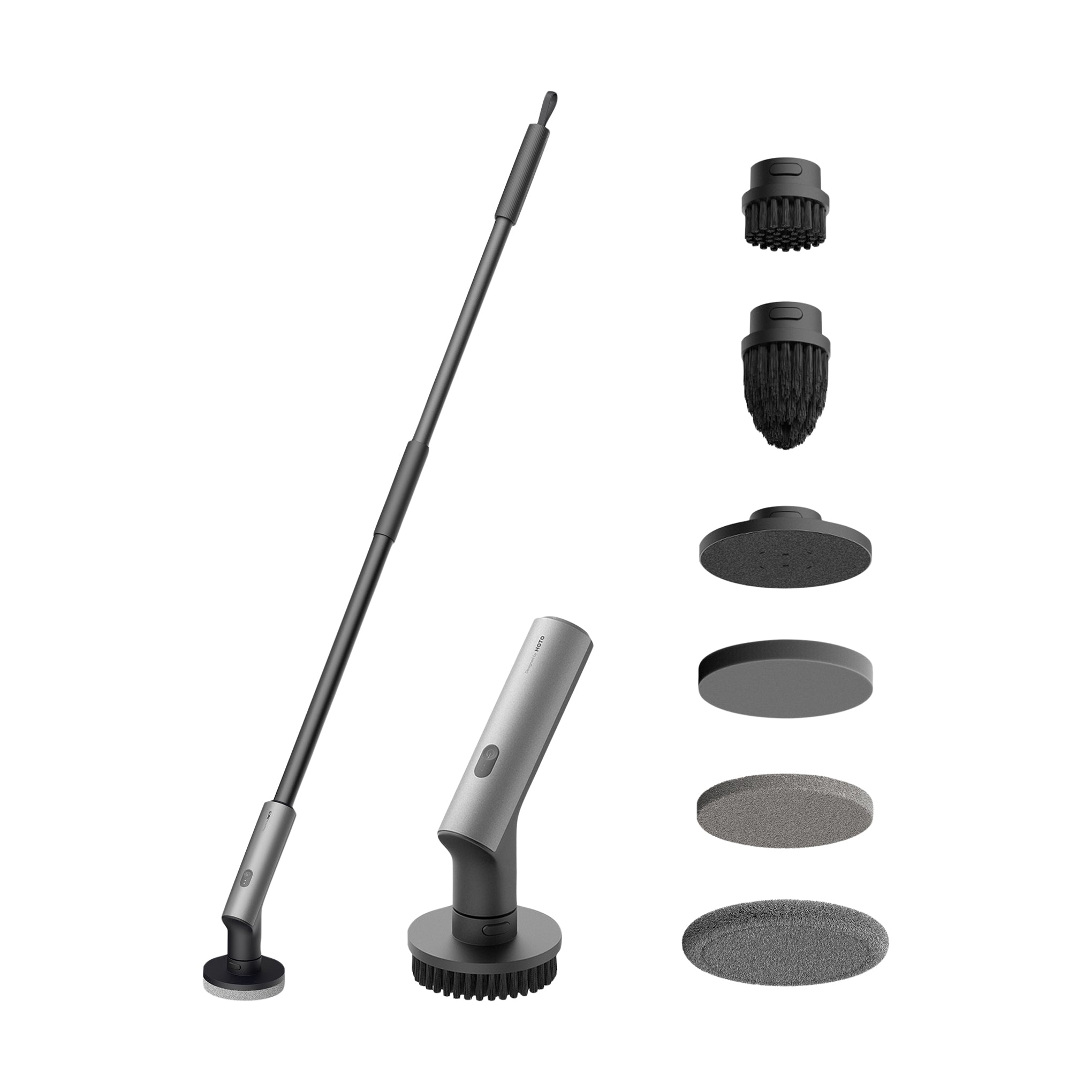 Electric Cordless Spin Scrubber & Cleaner