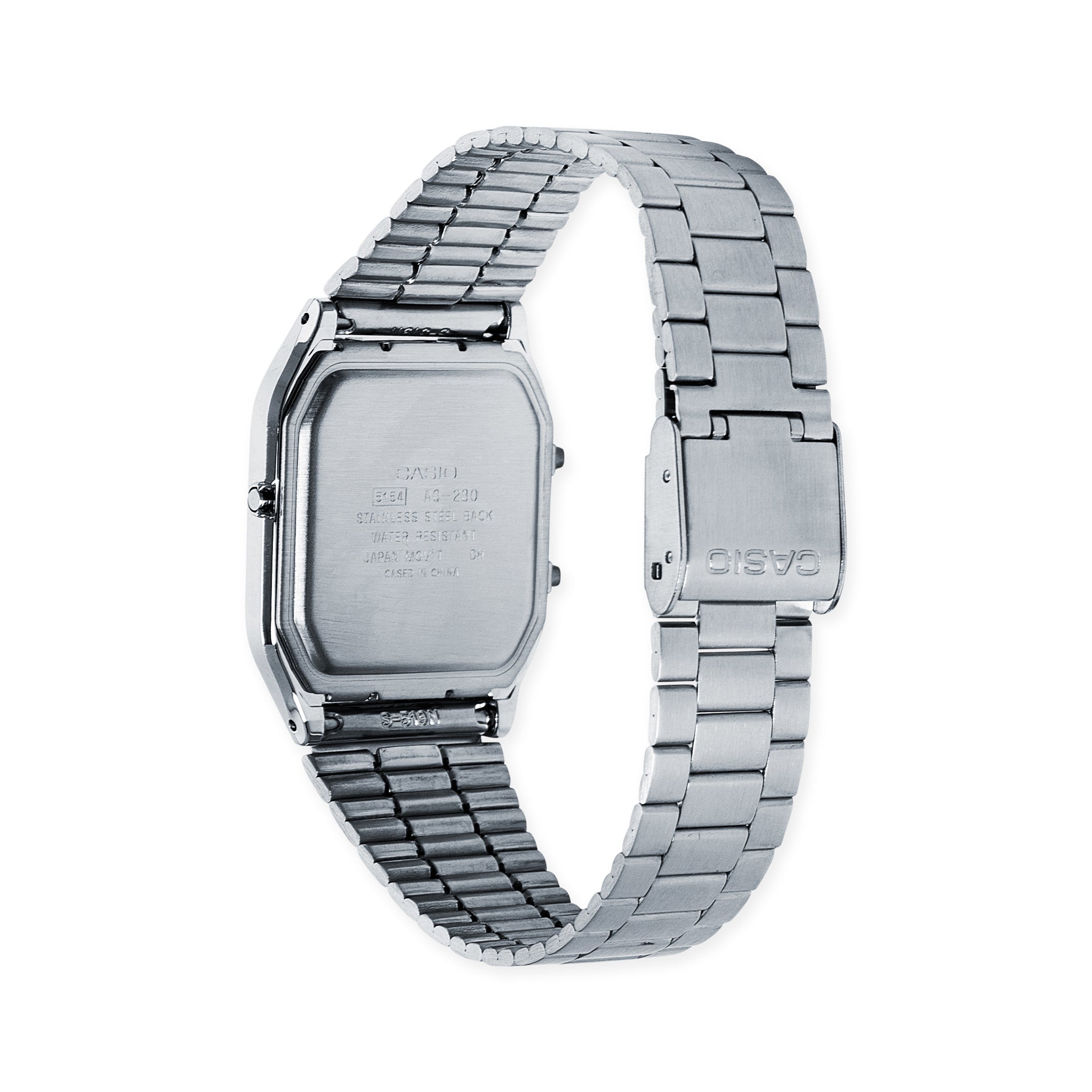 Casio AQ230 Analog Digital Watch - Silver – MoMA Design Store