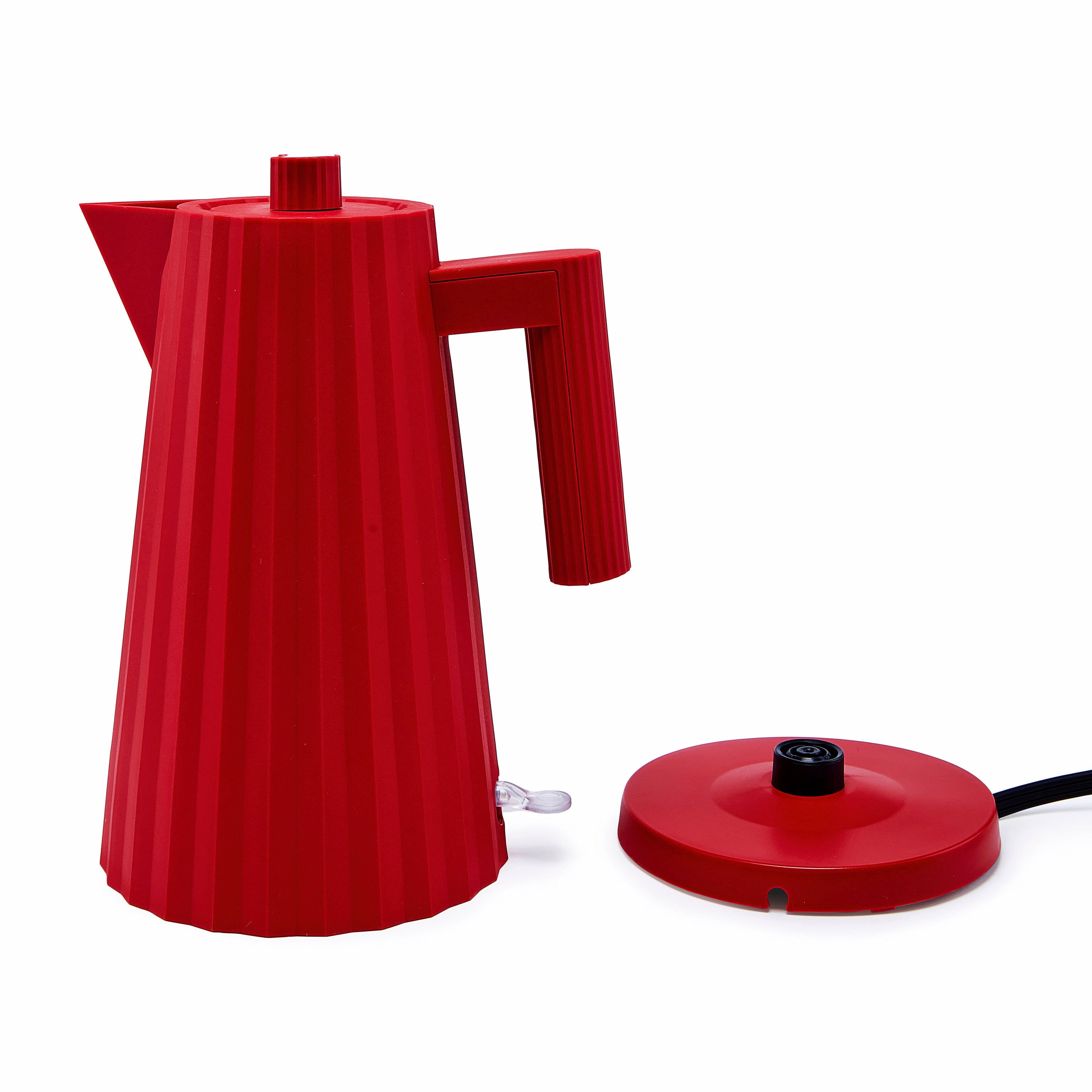 Alessi Plissé Electric Kettle - Red – MoMA Design Store
