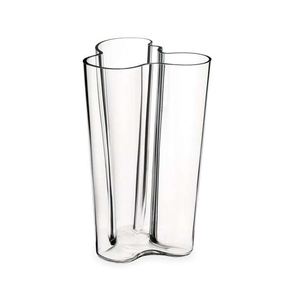 Alvar Aalto Glass Vase from Iittala - 9.8