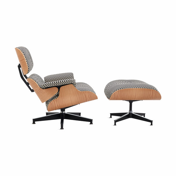 Eames® Lounge Chair and Ottoman from Herman Miller - Oak/ Black