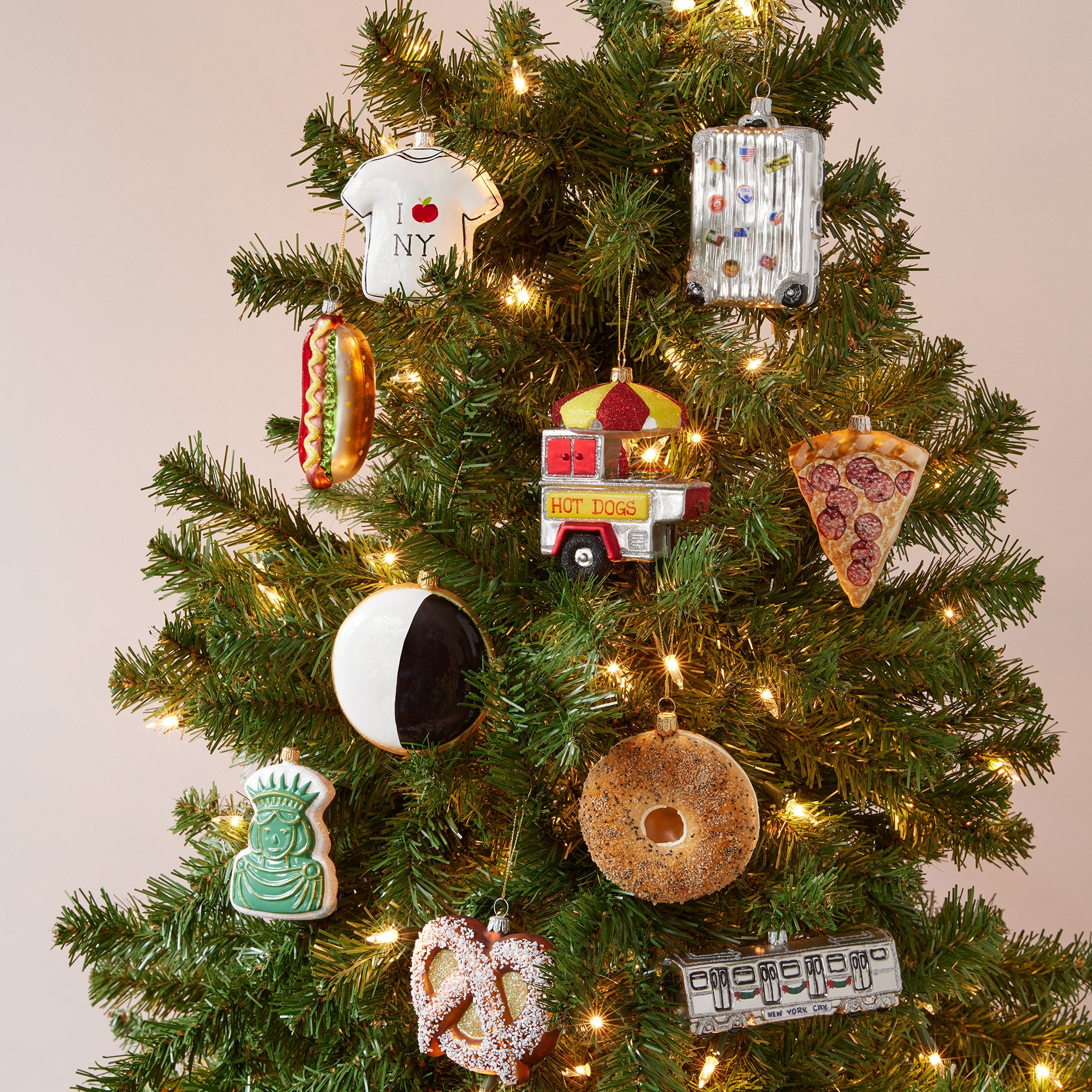 NYC Gingerbread Glass Ornaments - Set of 3 – MoMA Design Store
