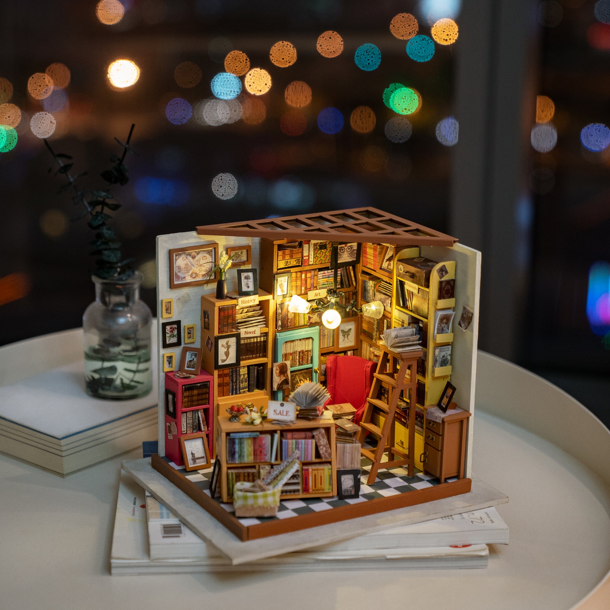 Rolife DIY Miniature House Kit - Library – MoMA Design Store