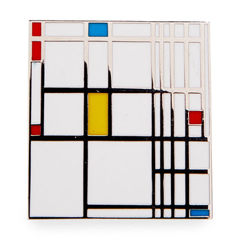 Artist Enamel Pin - Mondrian – MoMA Design Store