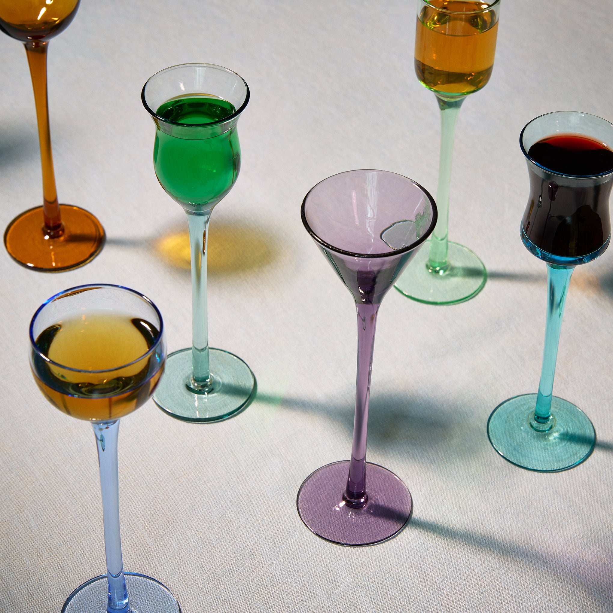 Long Stem Cordial Set by Rossella Pugliese