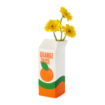 Orange Juice Ceramic Vase