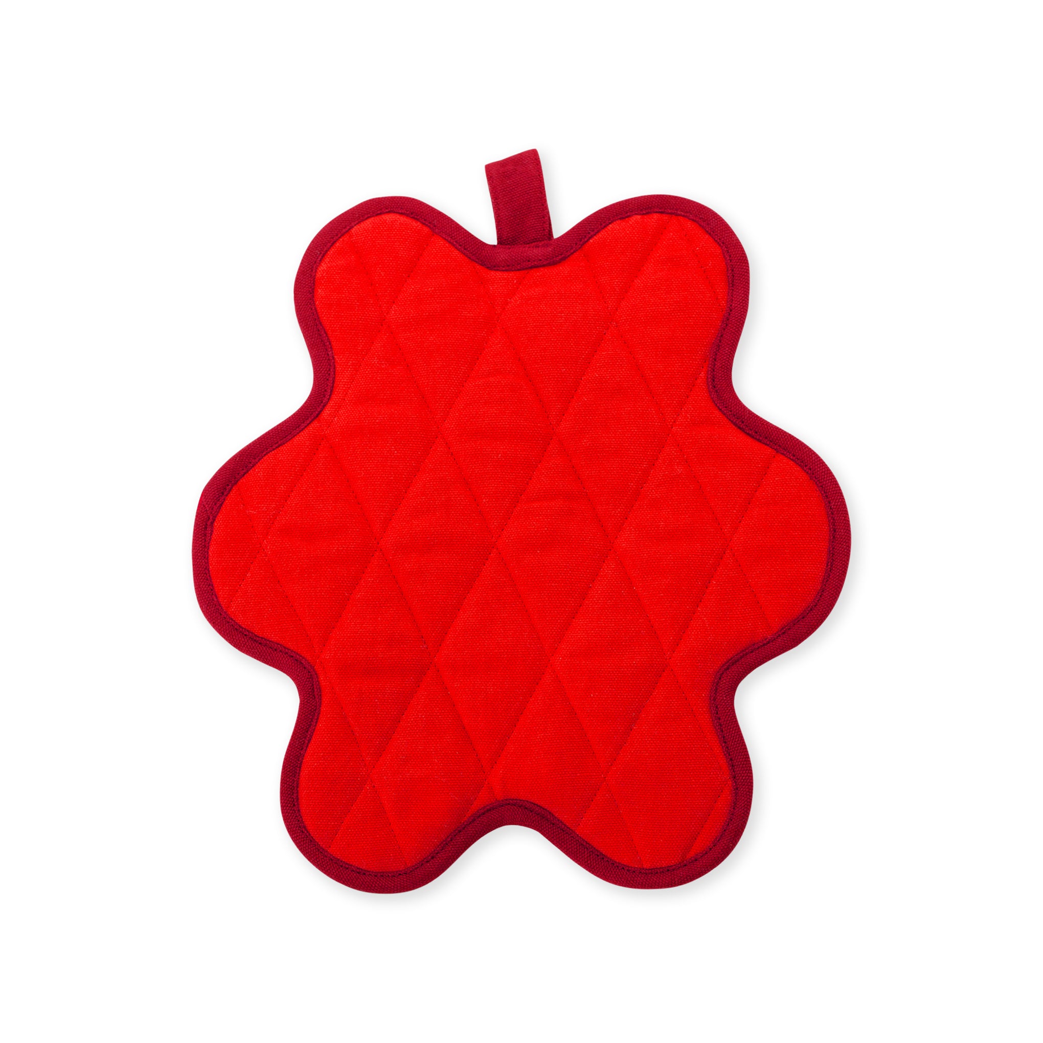 Serving Friends Potholder - Red