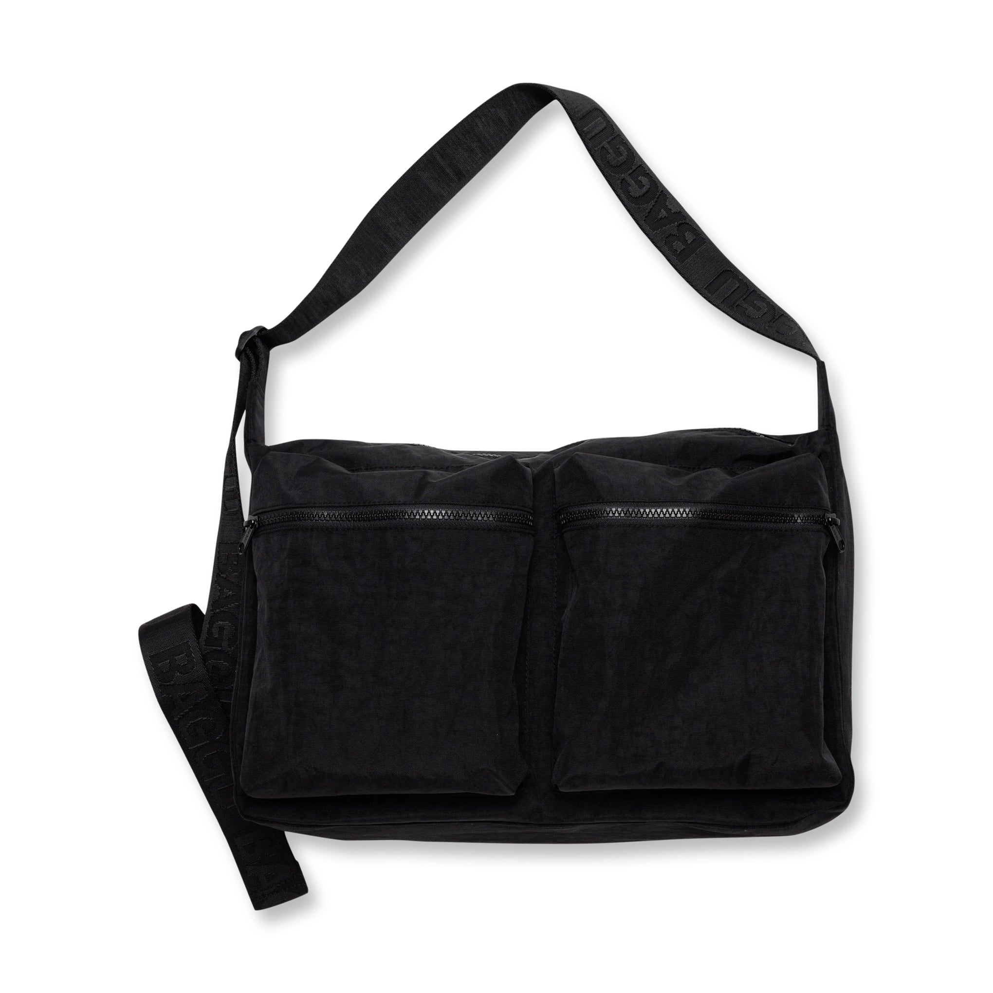 Baggu Recycled Nylon Cargo Crossbody Bag - Black – MoMA Design Store