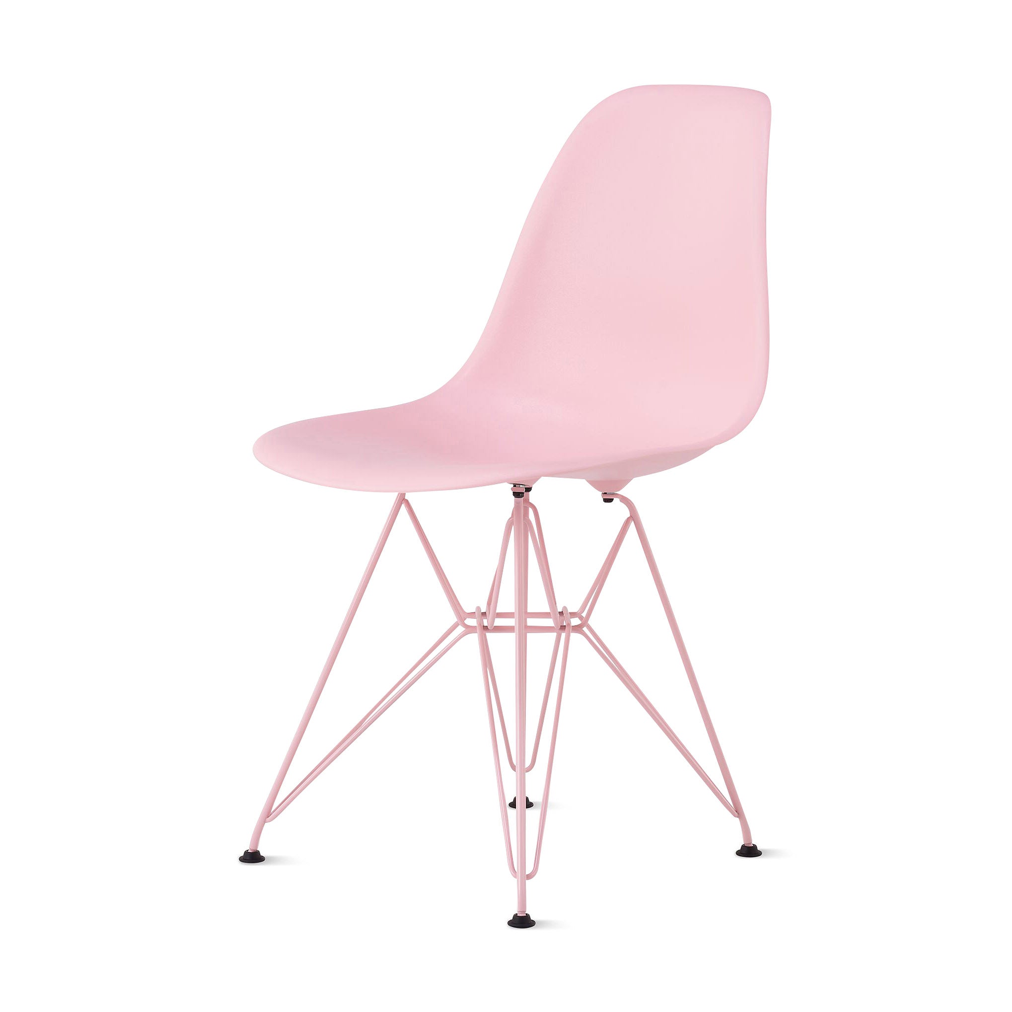 Herman Miller x HAY Eames Molded Recycled Plastic Side Chair - Powder Pink