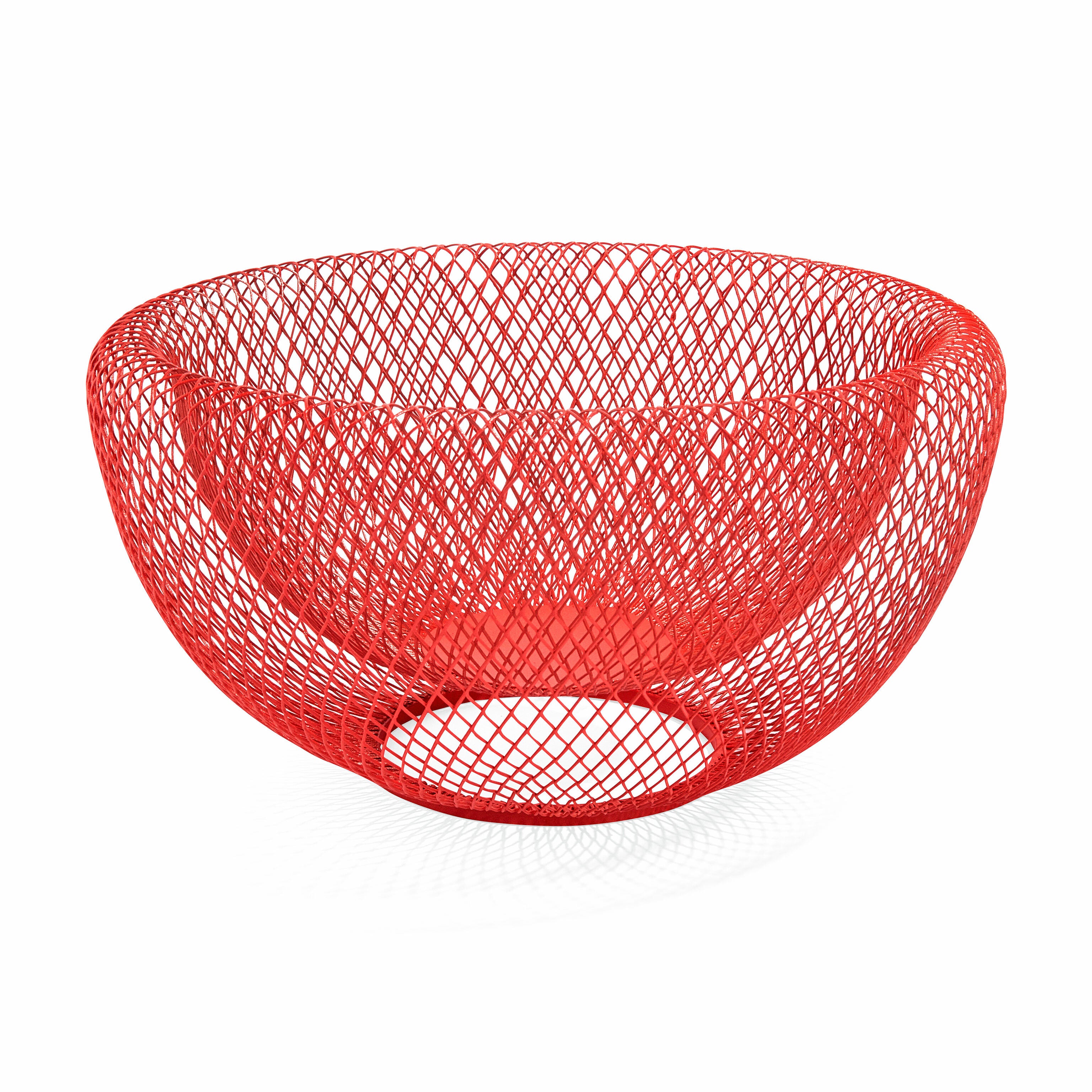 Wire Mesh Bowls - Red