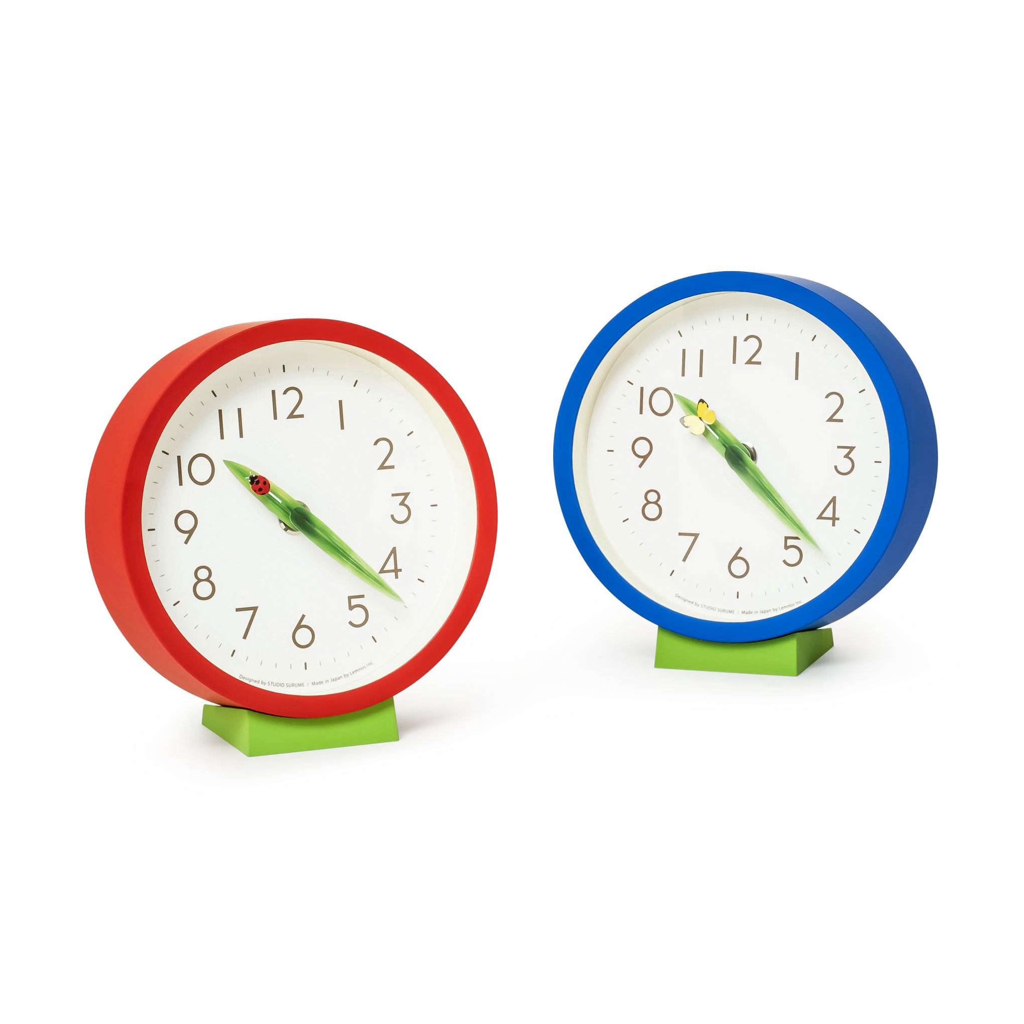 Perch Desk Clock - Red – MoMA Design Store