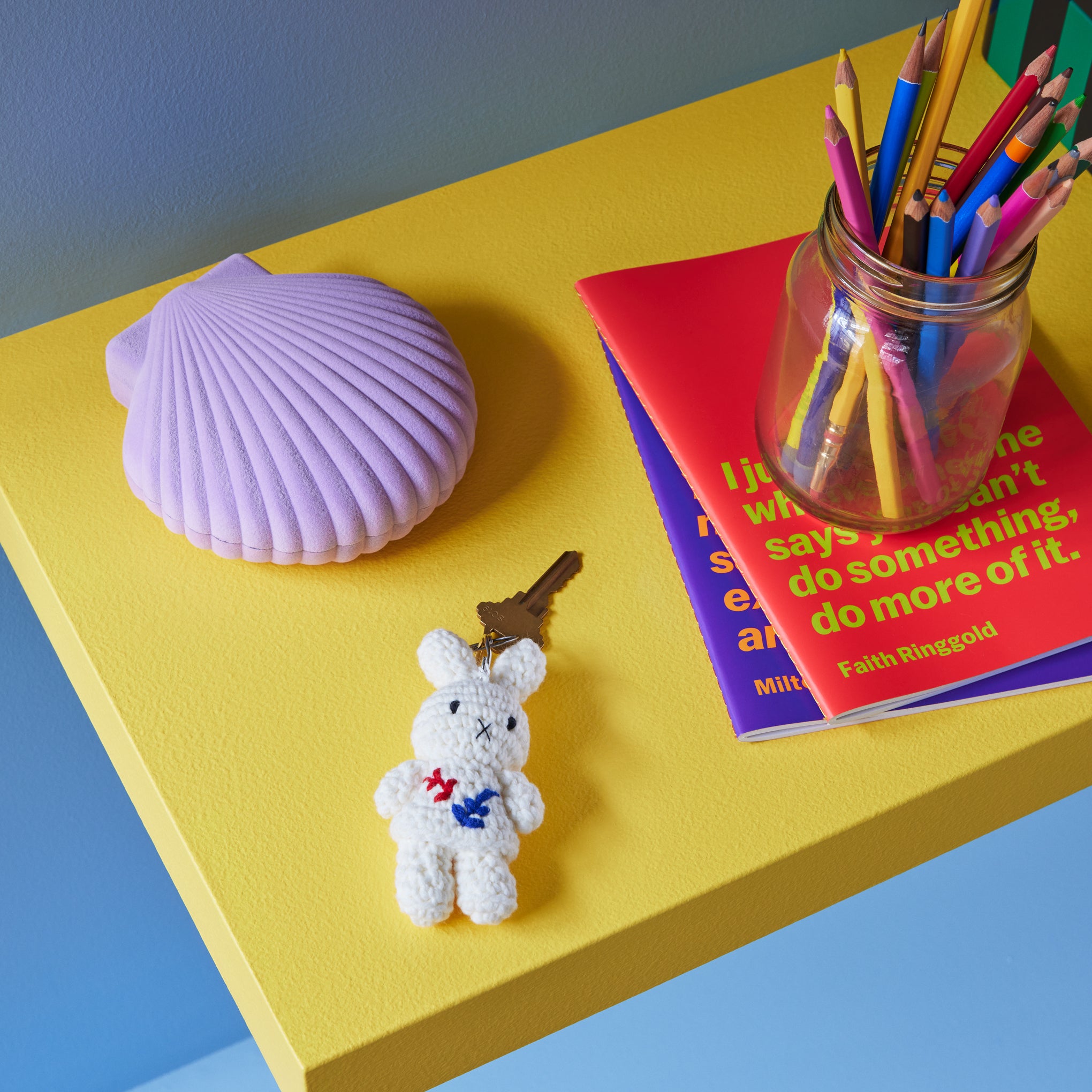 Miffy Plush Keyring – MoMA Design Store
