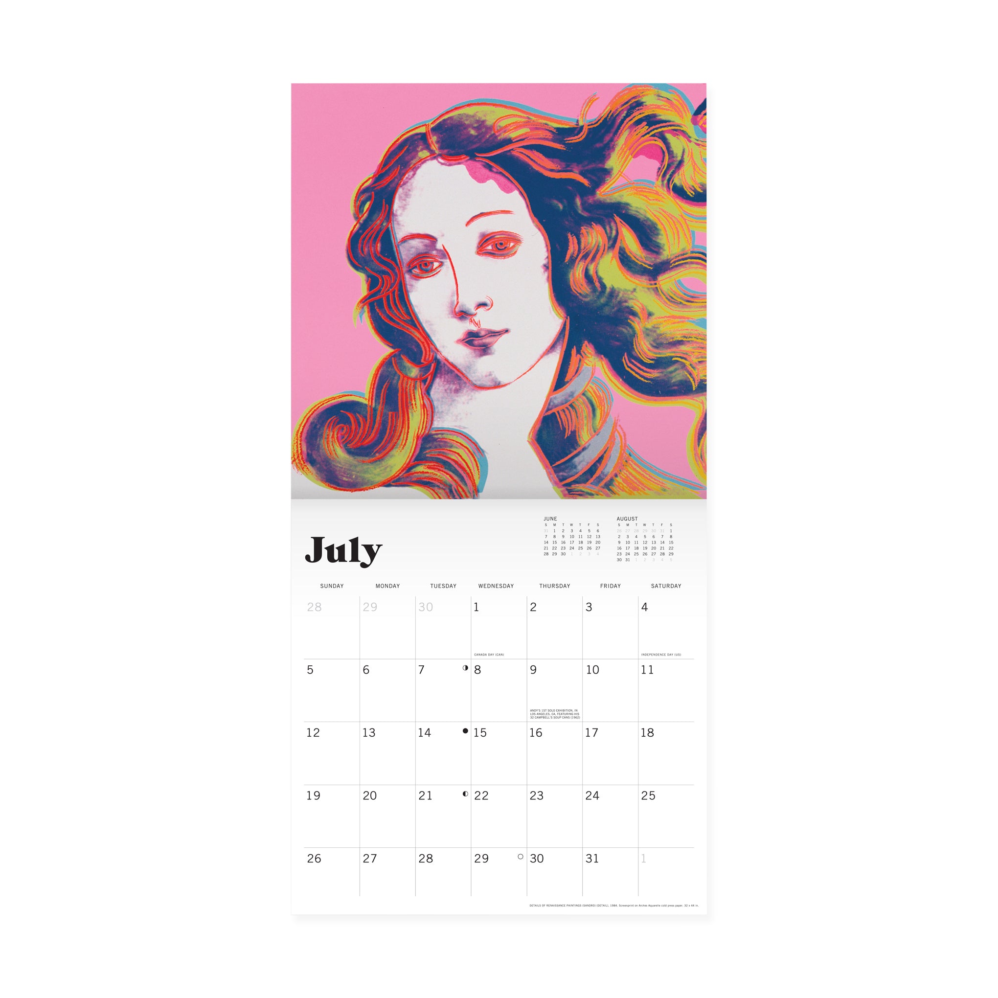 andy warhol カレンダー　2013-2020の8年分 andy warhol カレンダー 2013-2020の8年分 andy warhol