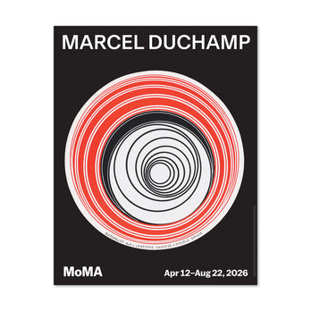 Marcel Duchamp Exhibition Poster - Rotorelief – MoMA Design Store