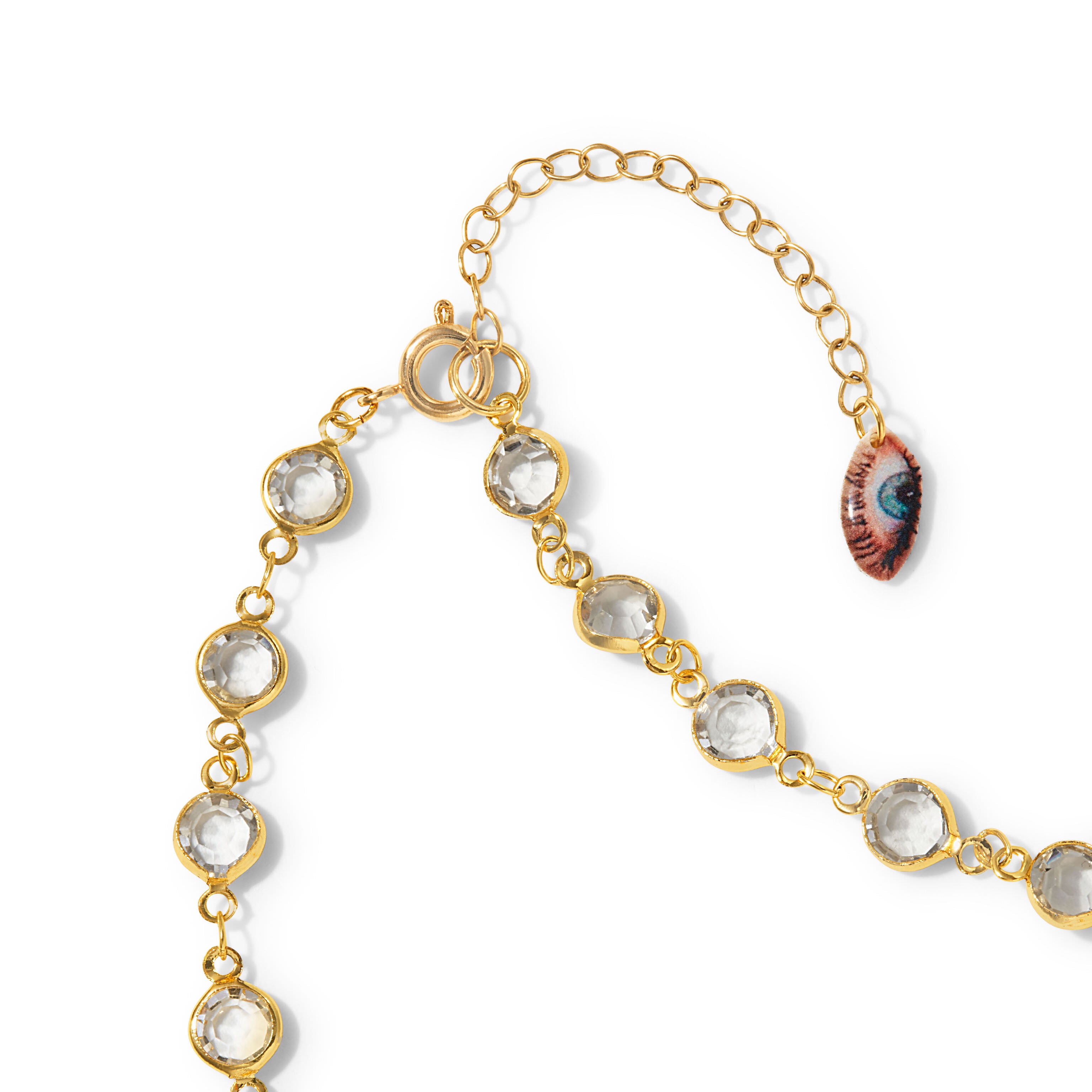 Haricot Vert Crystal Chain NYC Pendant Necklace – MoMA Design Store