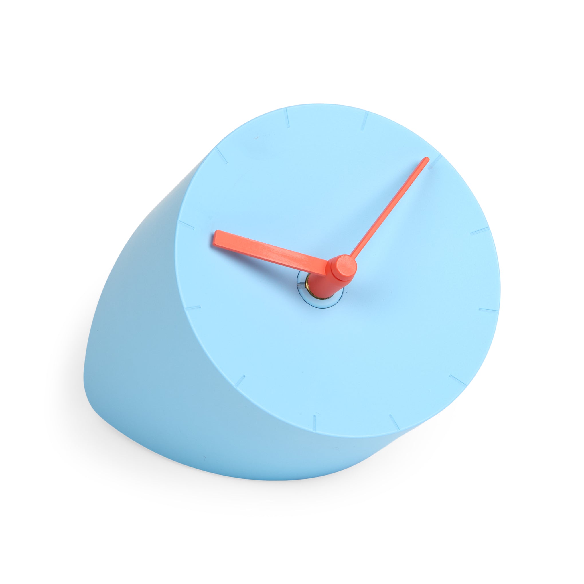 Corner Desk Clock - Light Blue – MoMA Design Store