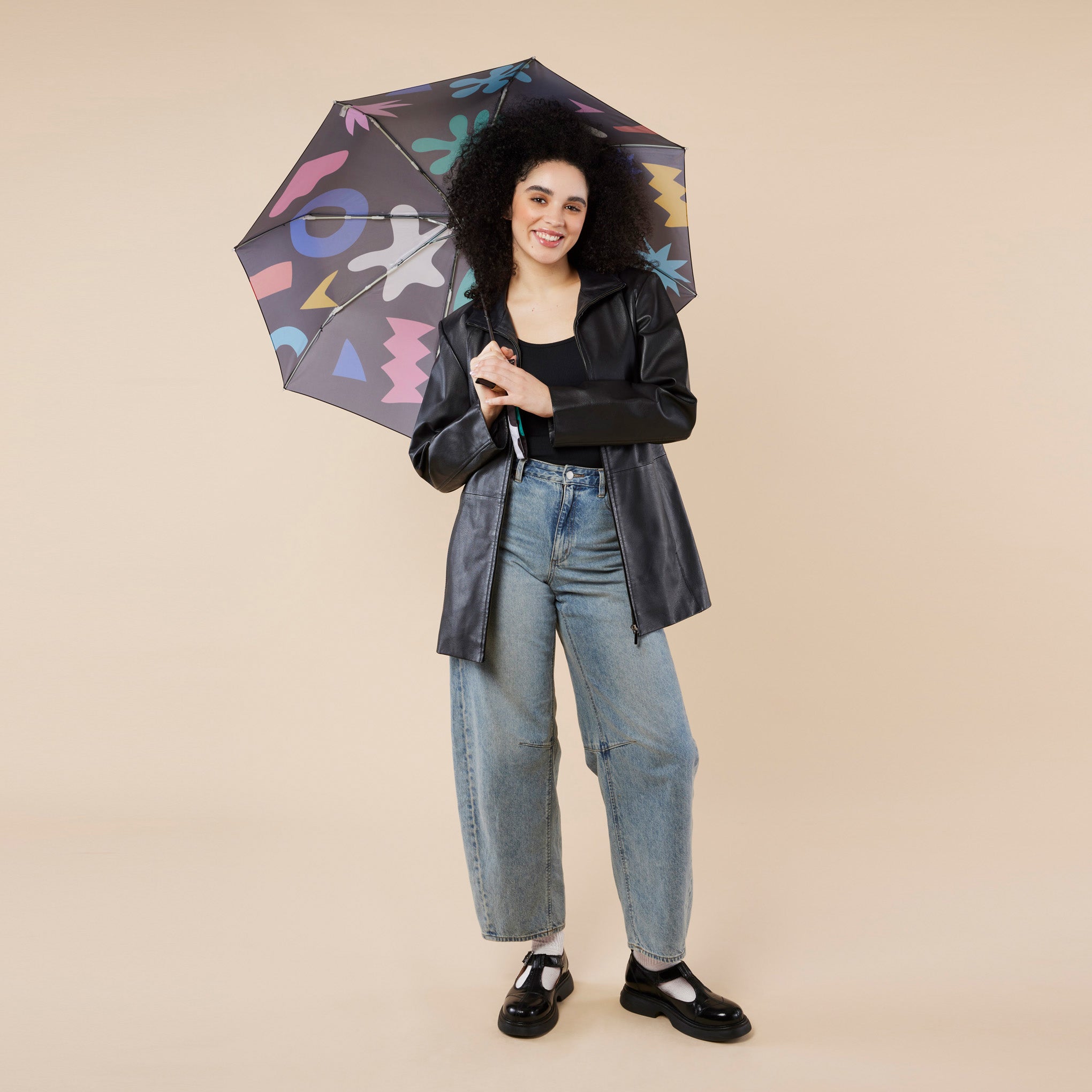 Original Duckhead Recycled Plastic Umbrella - Black/ Multi – MoMA