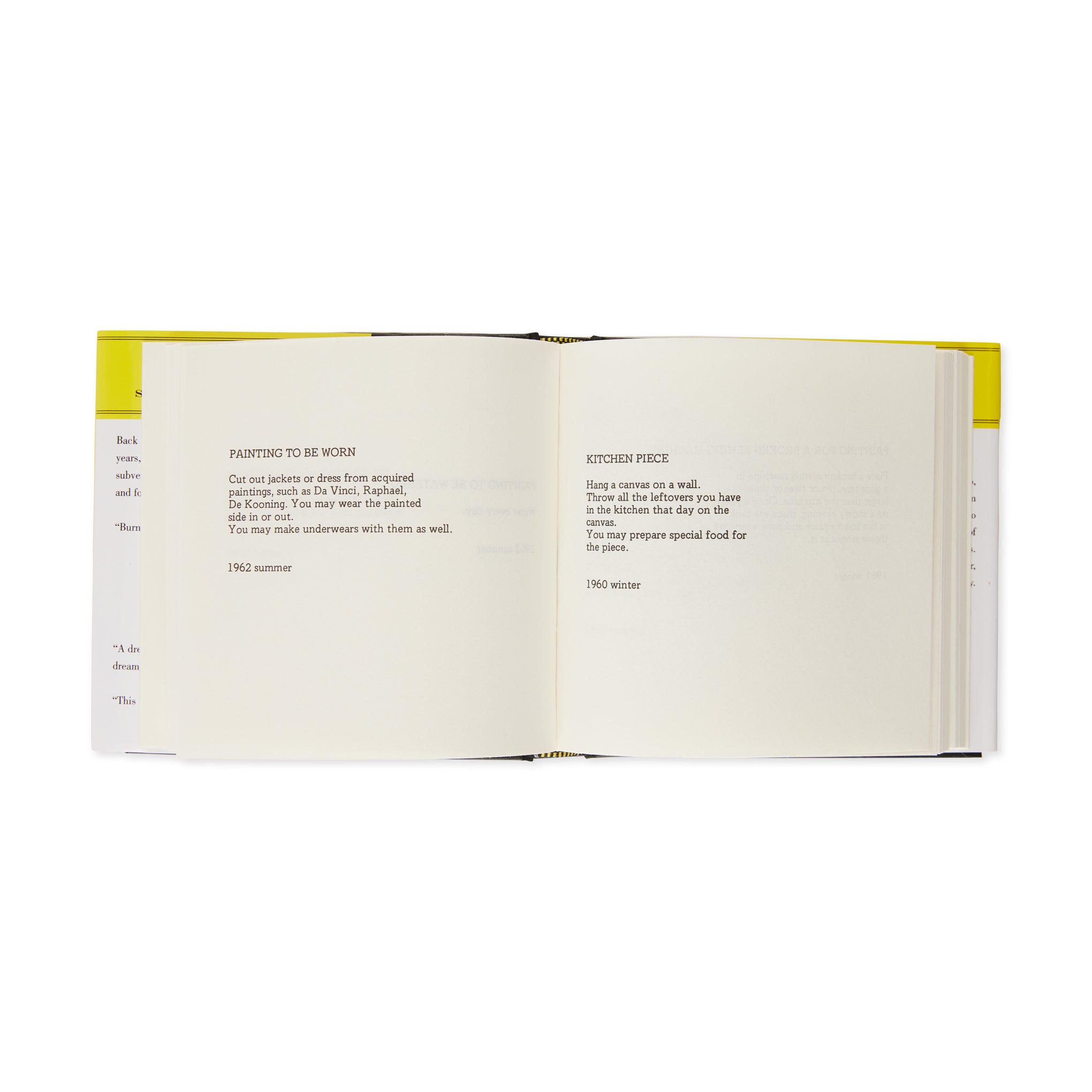 Grapefruit: A Book of Instructions and Drawings by Yoko Ono – MoMA