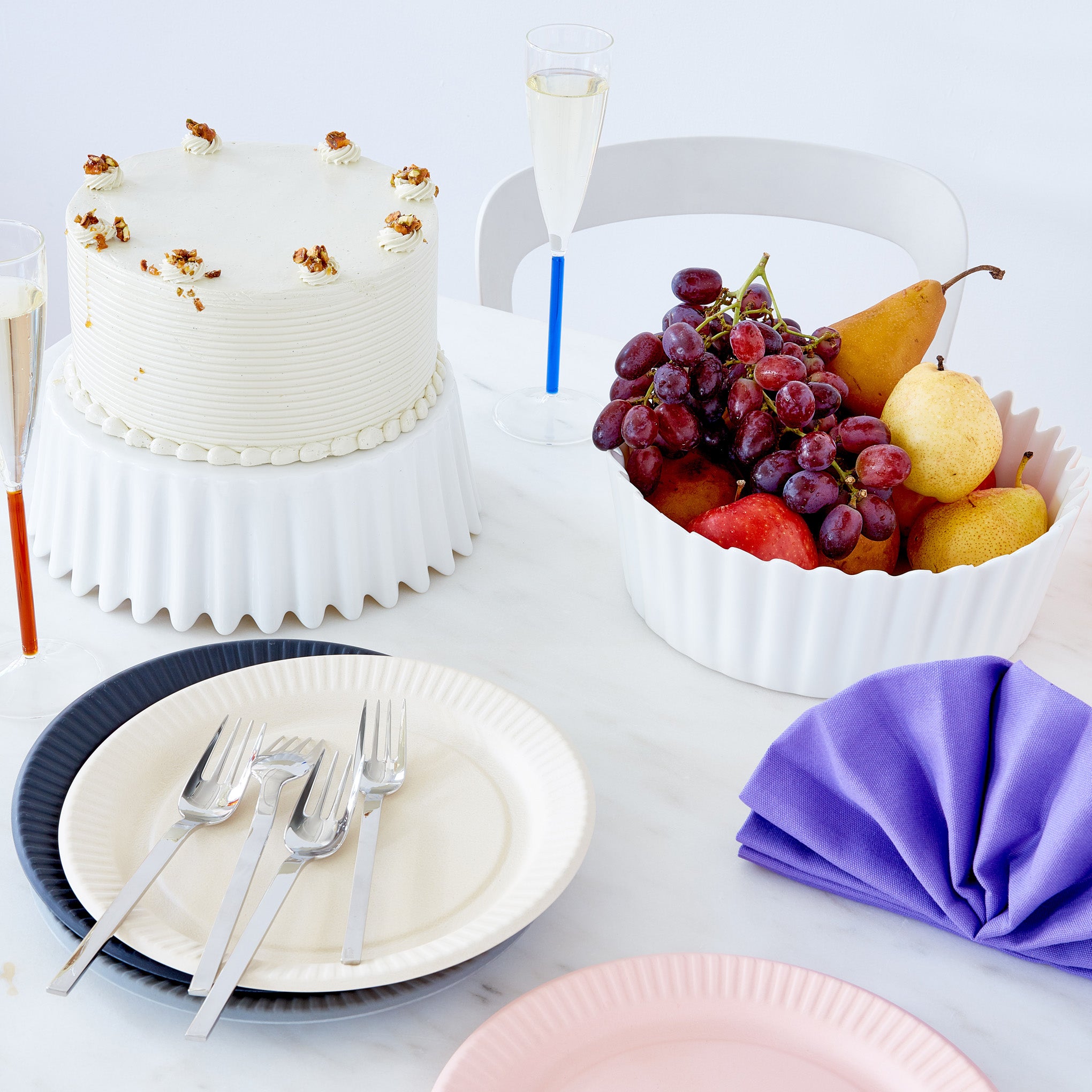 Curtain Cake Stand & Serving Bowl MoMA Design Store