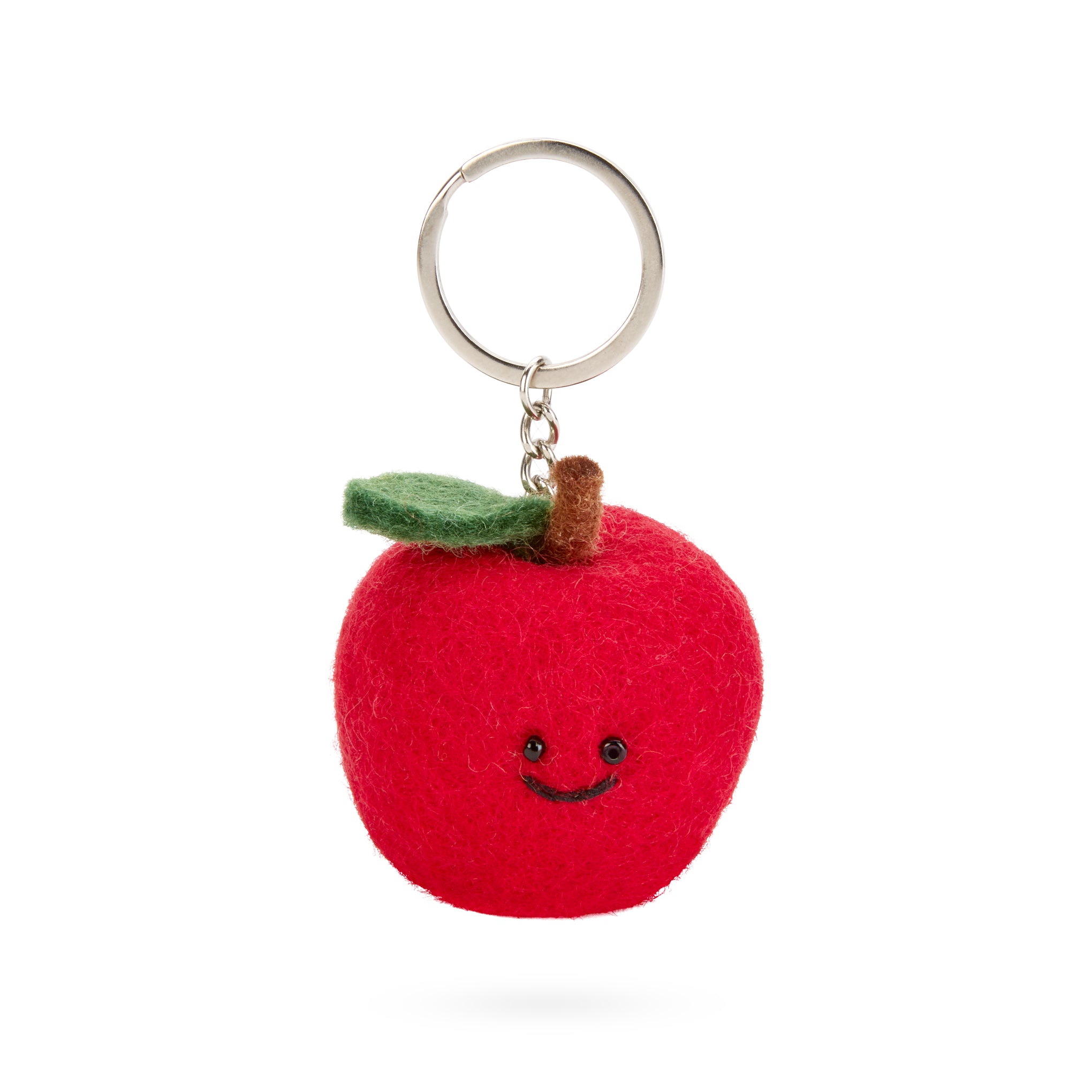 Fruit & Vegetable Felt Wool Keychain - Apple – MoMA Design Store