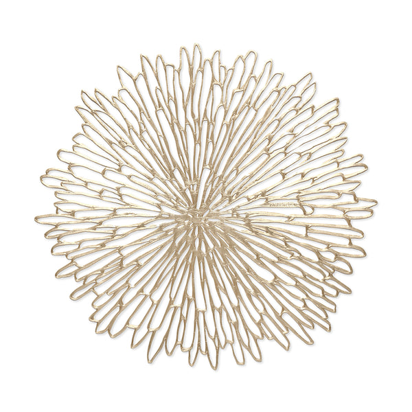 Chilewich Bloomプレイスマット　4点　シャンパン Chilewich Bloom Placemat - Champagne – MoMA Design Store
