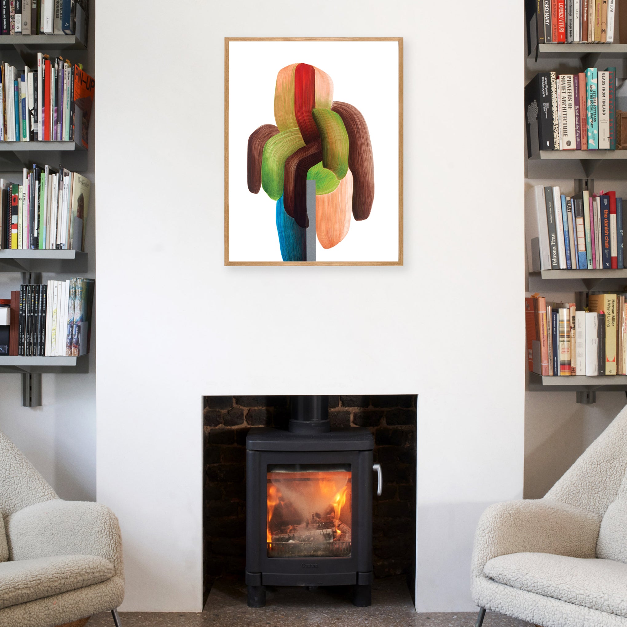 Ronan Bouroullec Drawing 26 Framed Poster – MoMA Design Store