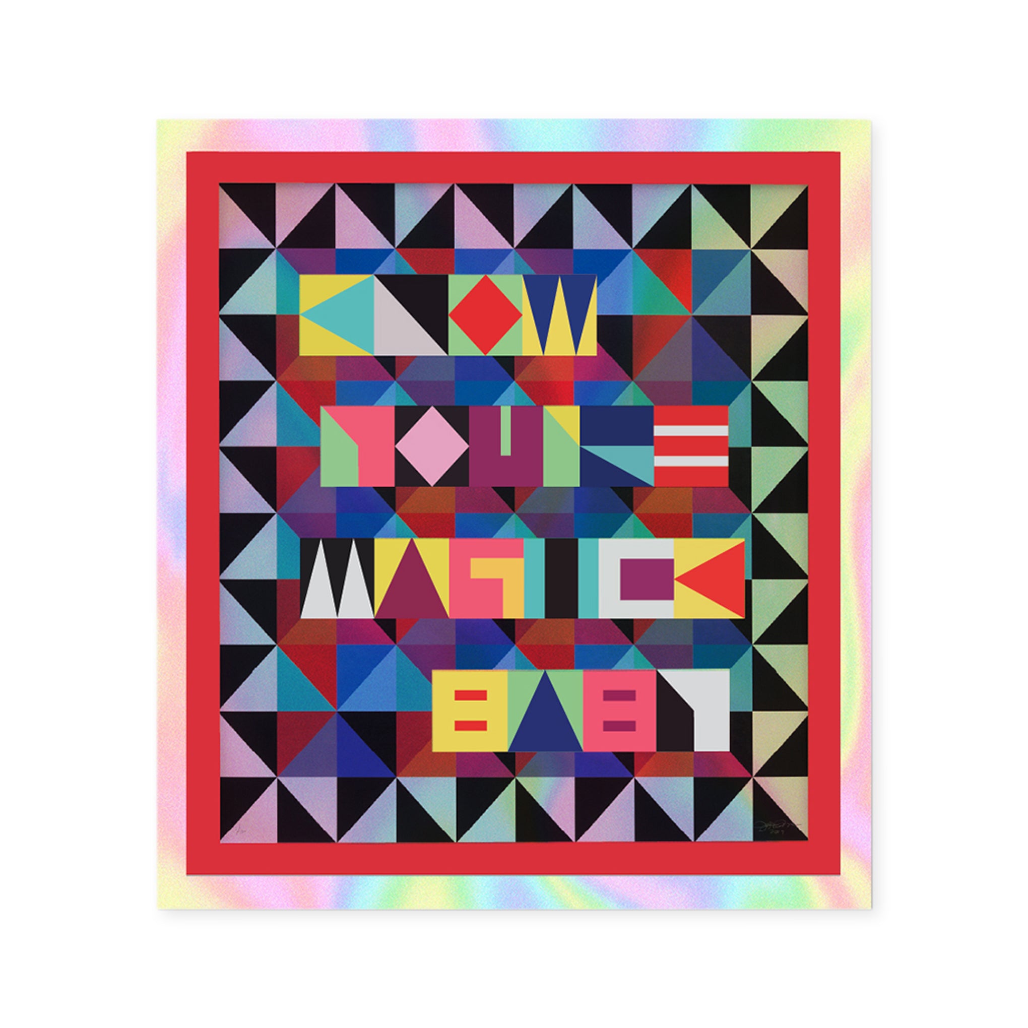 Jeffrey Gibson Holographic Stickers - Set of 3 – MoMA Design Store