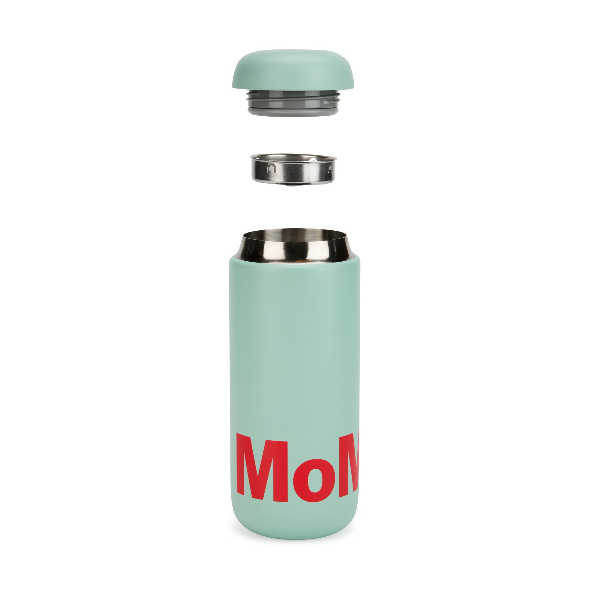 Colorful MoMA Insulated Travel Mug - Mint/ Red – MoMA Design Store