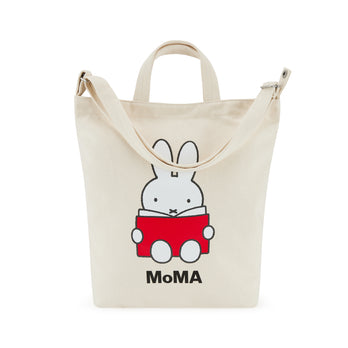 MoMA Miffy Baggu Recycled Cotton Zip Duck Bag – MoMA Design Store