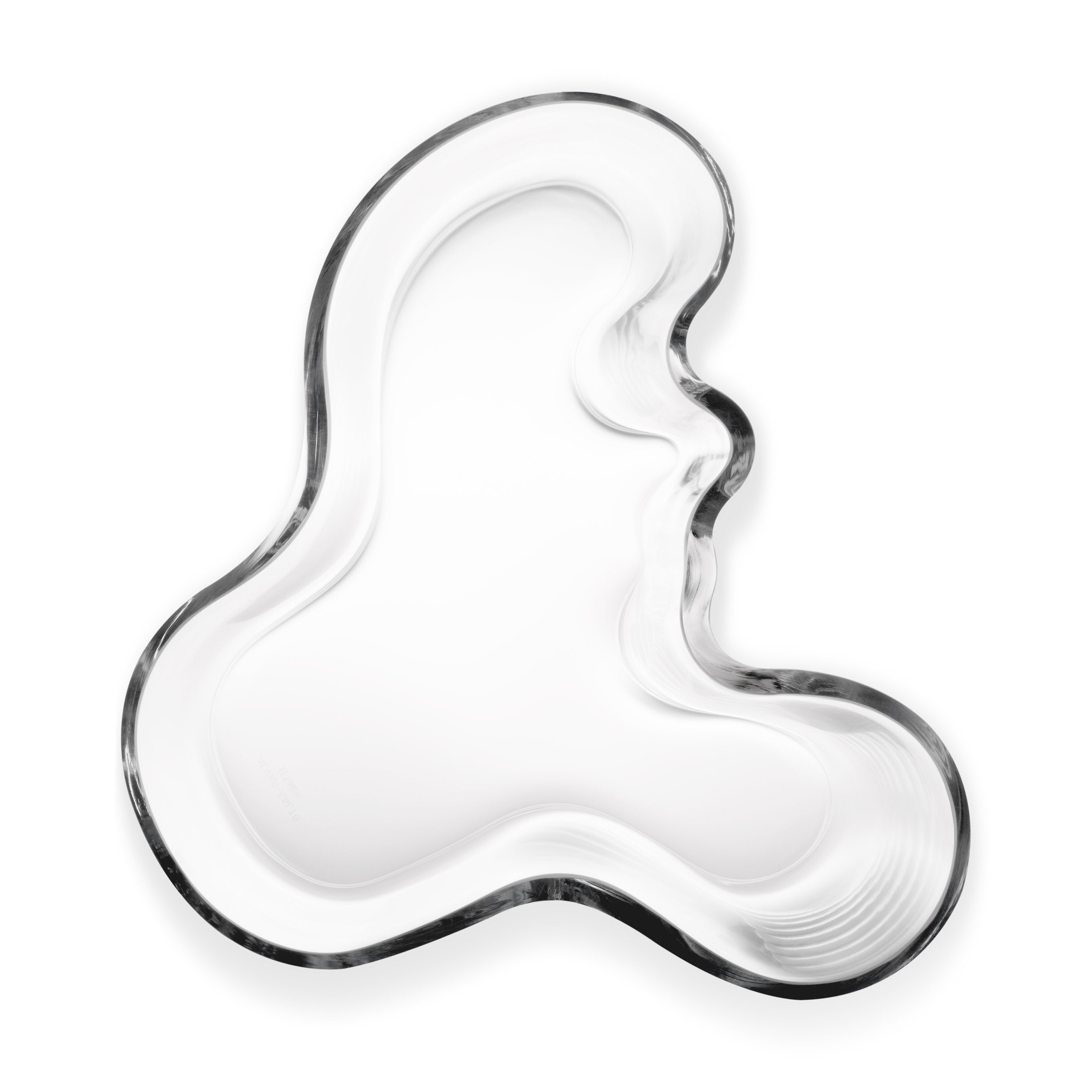 Alvar Aalto Glass Vase from Iittala - 6.3
