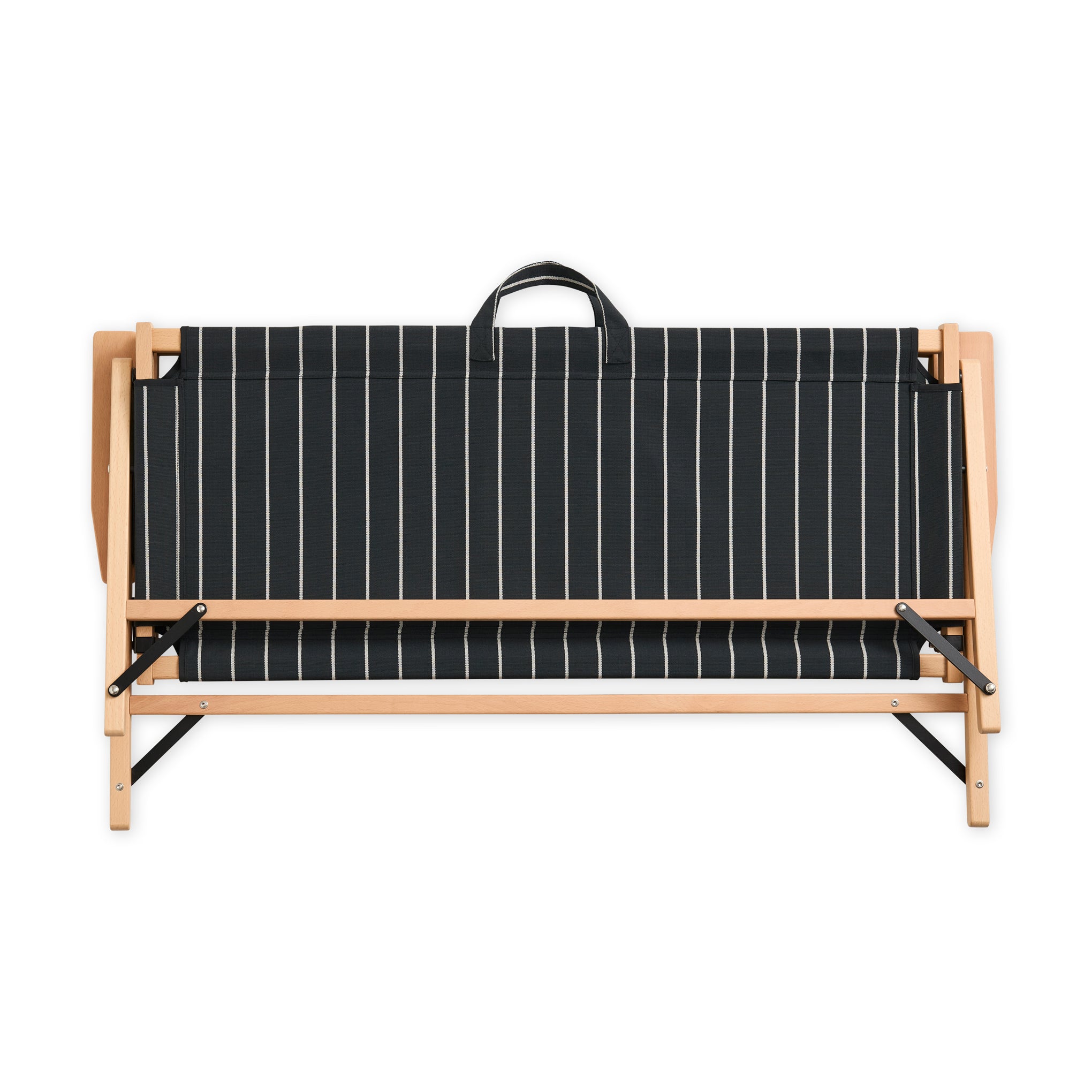 HAY Outdoor Market by Jasper Morrison Shop Folding Sofa - Black