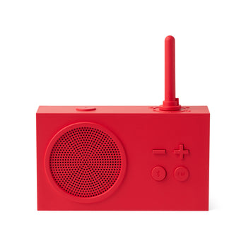 Lexon Tykho 3 Bluetooth Radio - Red – MoMA Design Store