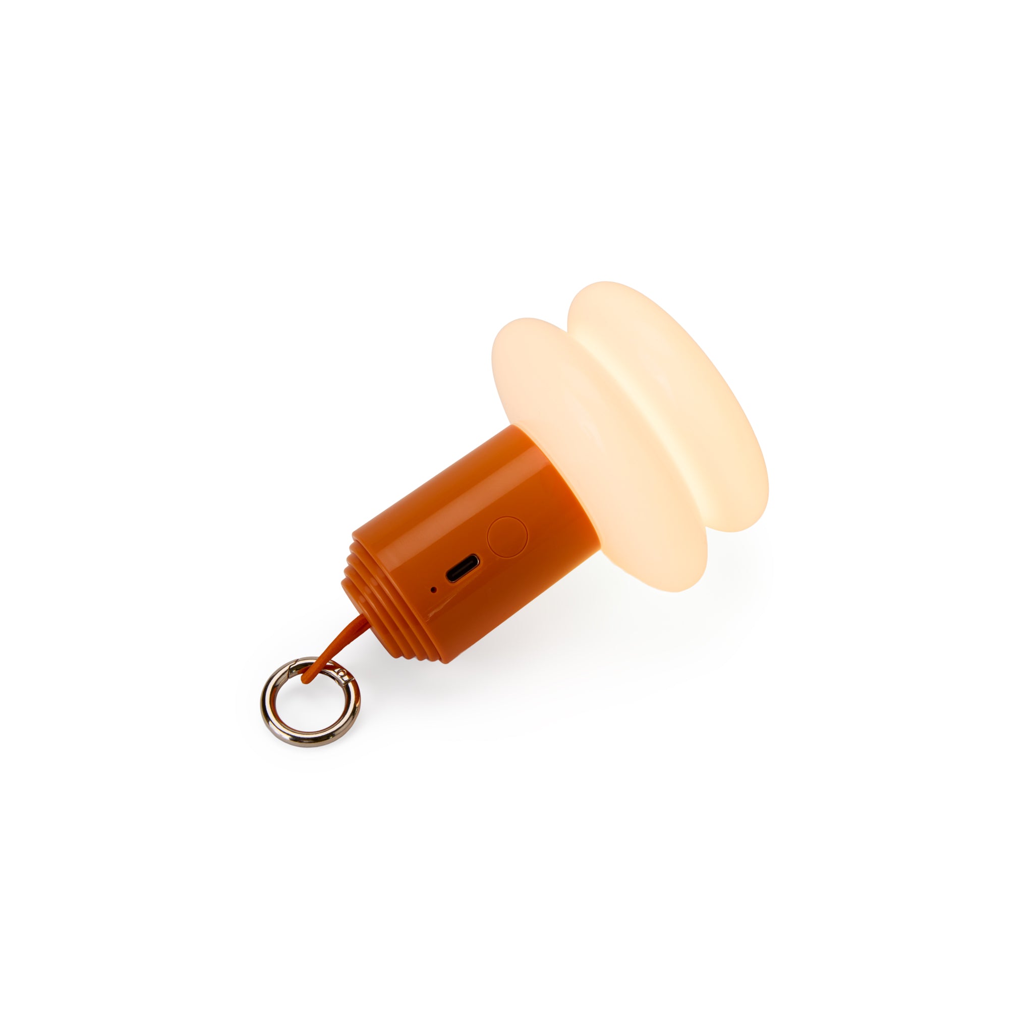 Snowman 8 Mini Portable Lamp - Tangerine – MoMA Design Store