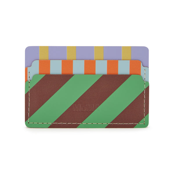 Dusen Dusen Recycled Leather Card Holder - Stripe – MoMA Design Store