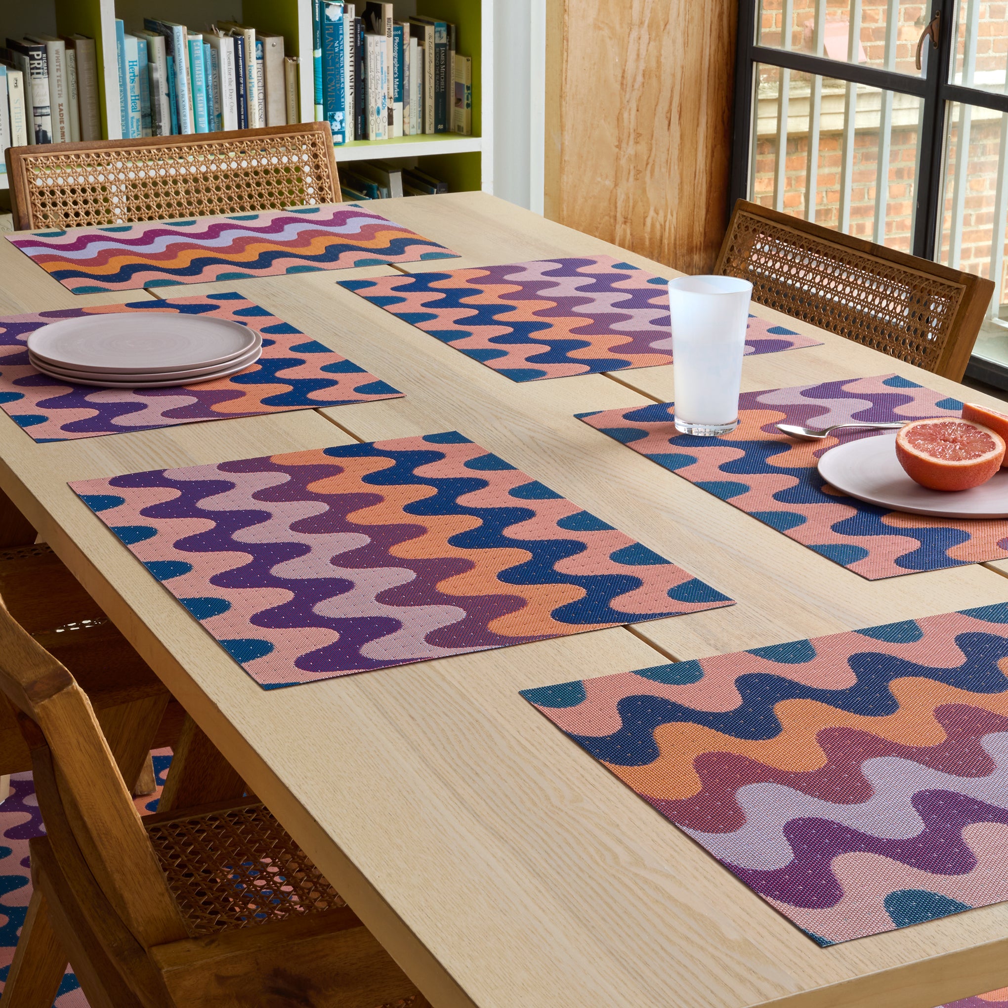 Chilewich Wiggle Placemat - Heatwave – MoMA Design Store