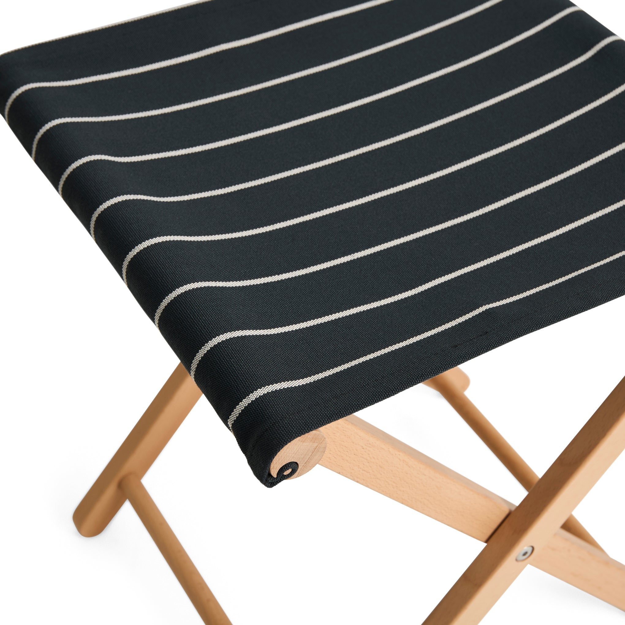 HAY Outdoor Market by Jasper Morrison Shop Folding Stool - Black