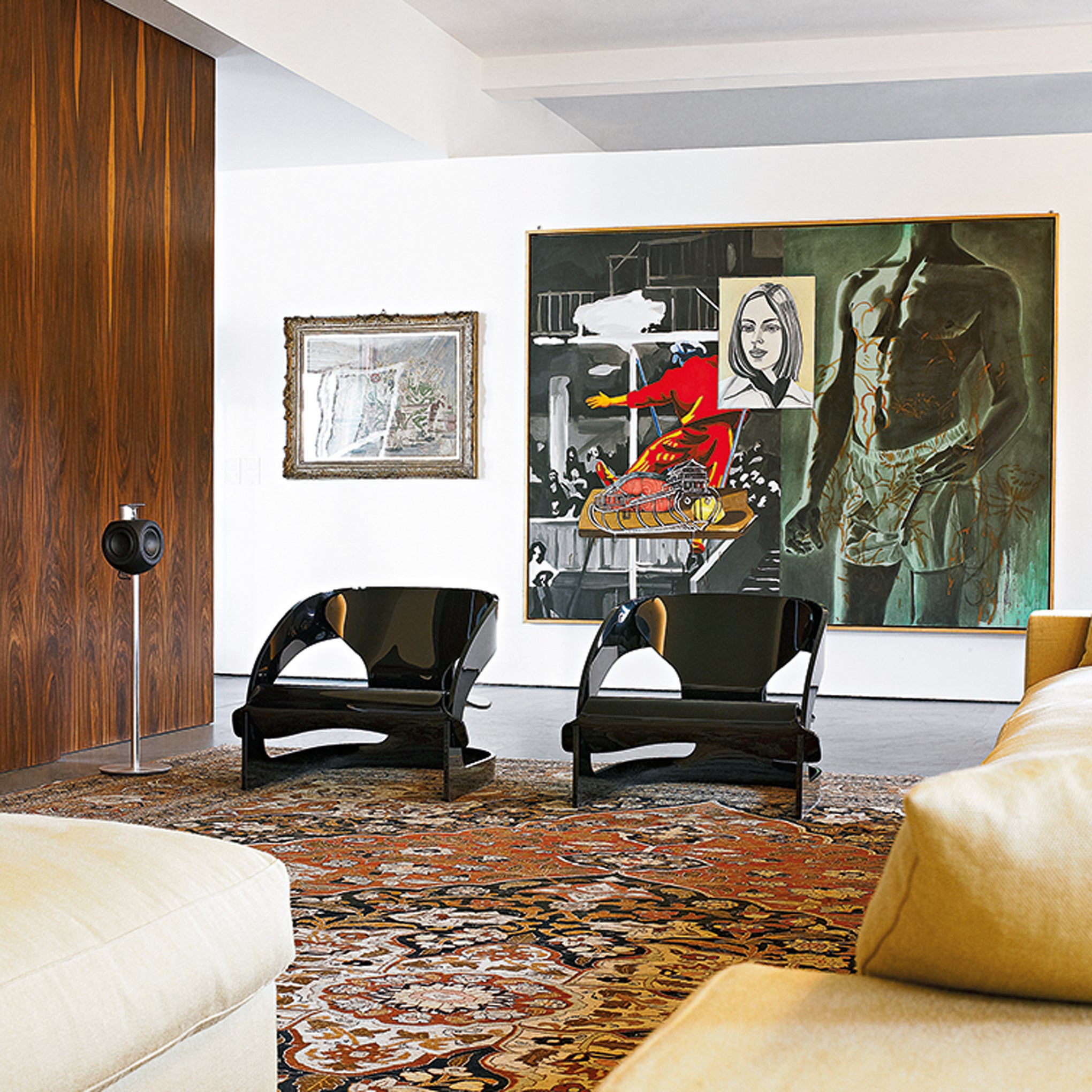 Joe Colombo 4801 Armchair by Kartell - Black – MoMA Design Store