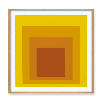 Josef Albers Golden Gates Framed Poster