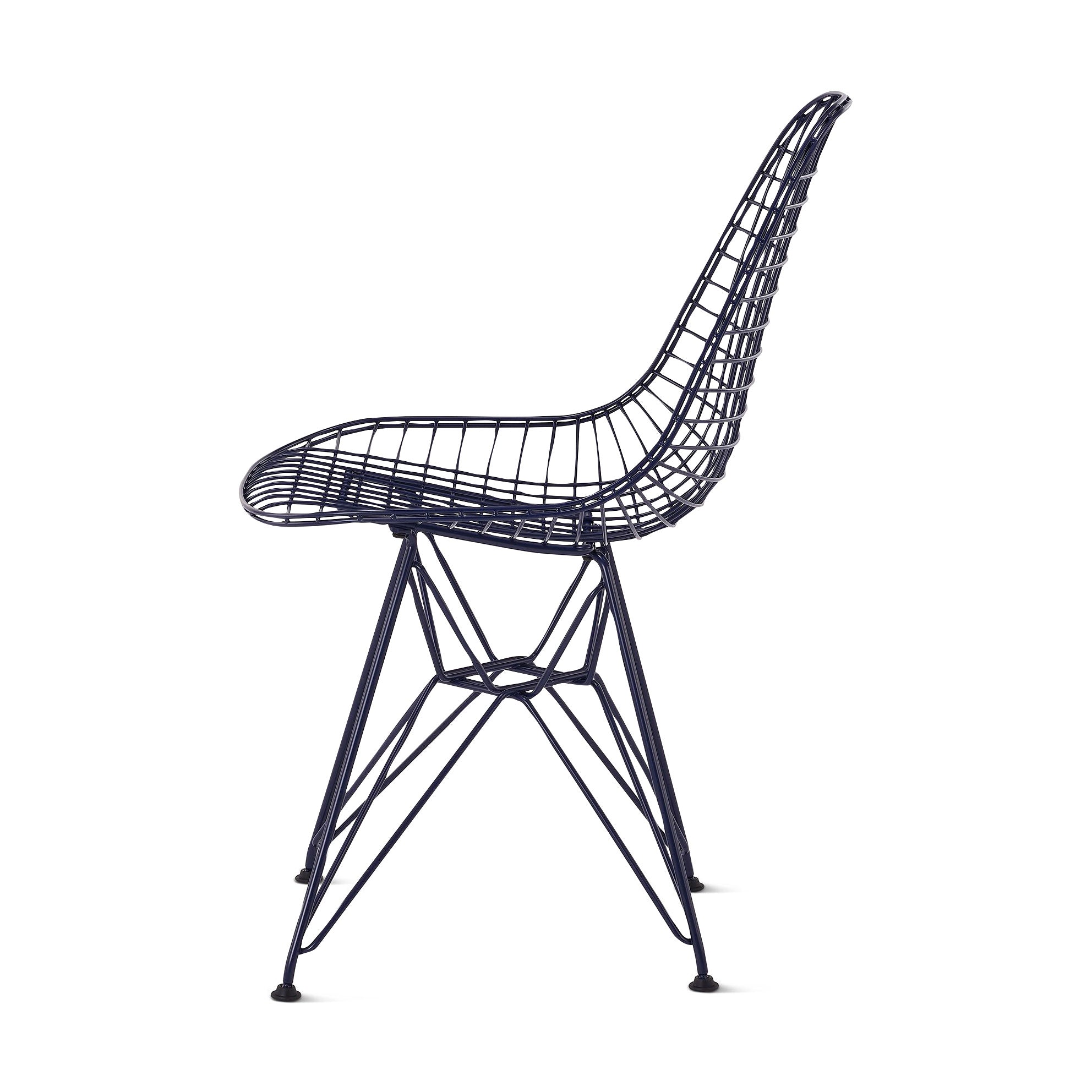 Herman Miller x HAY Eames Wire Chair - Black Blue – MoMA
