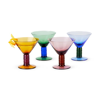 Saturn Glassware - Set of 4 - Martini Set of 4
