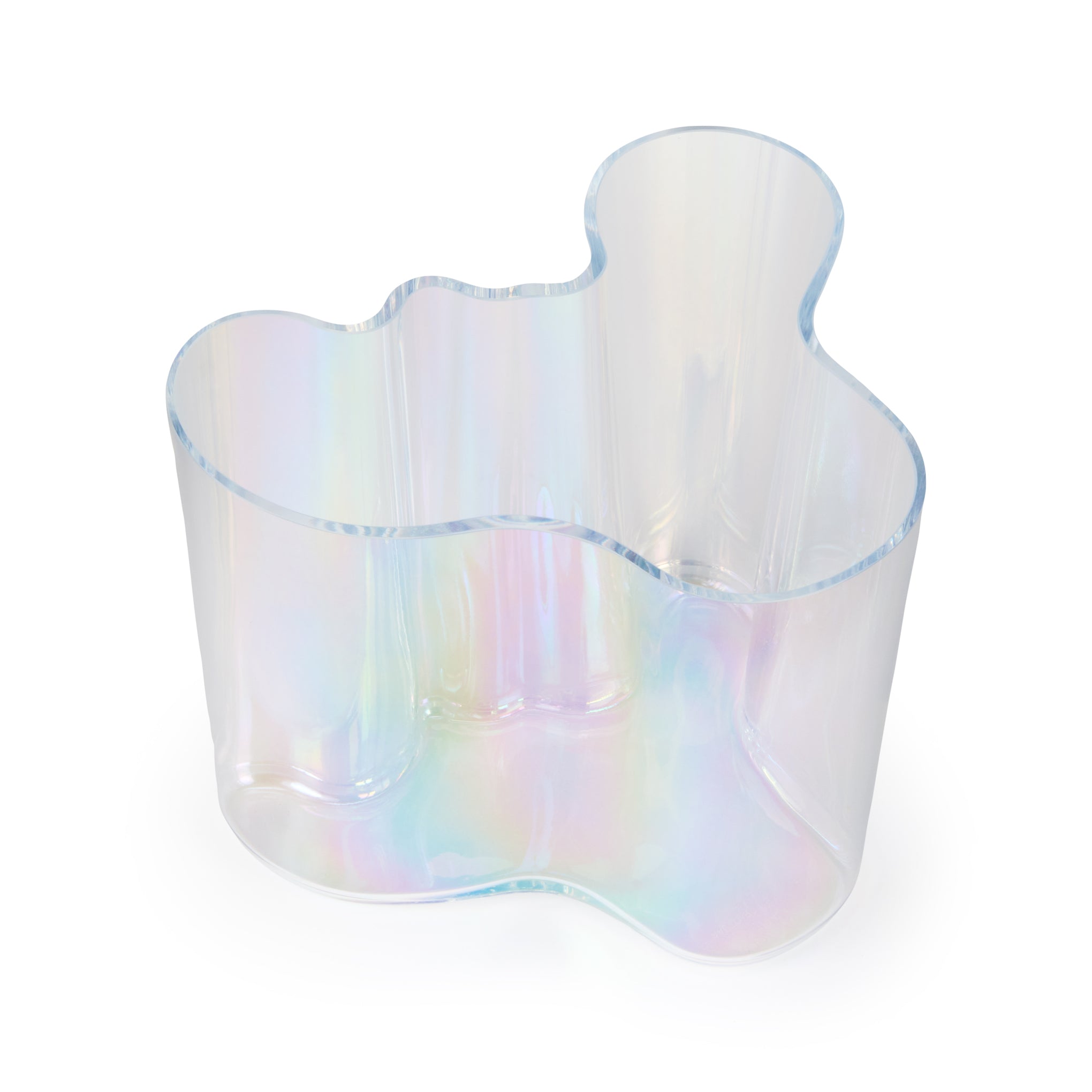 Alvar Aalto Iridescent Glass Vase - 90th Anniversary NYC Edition