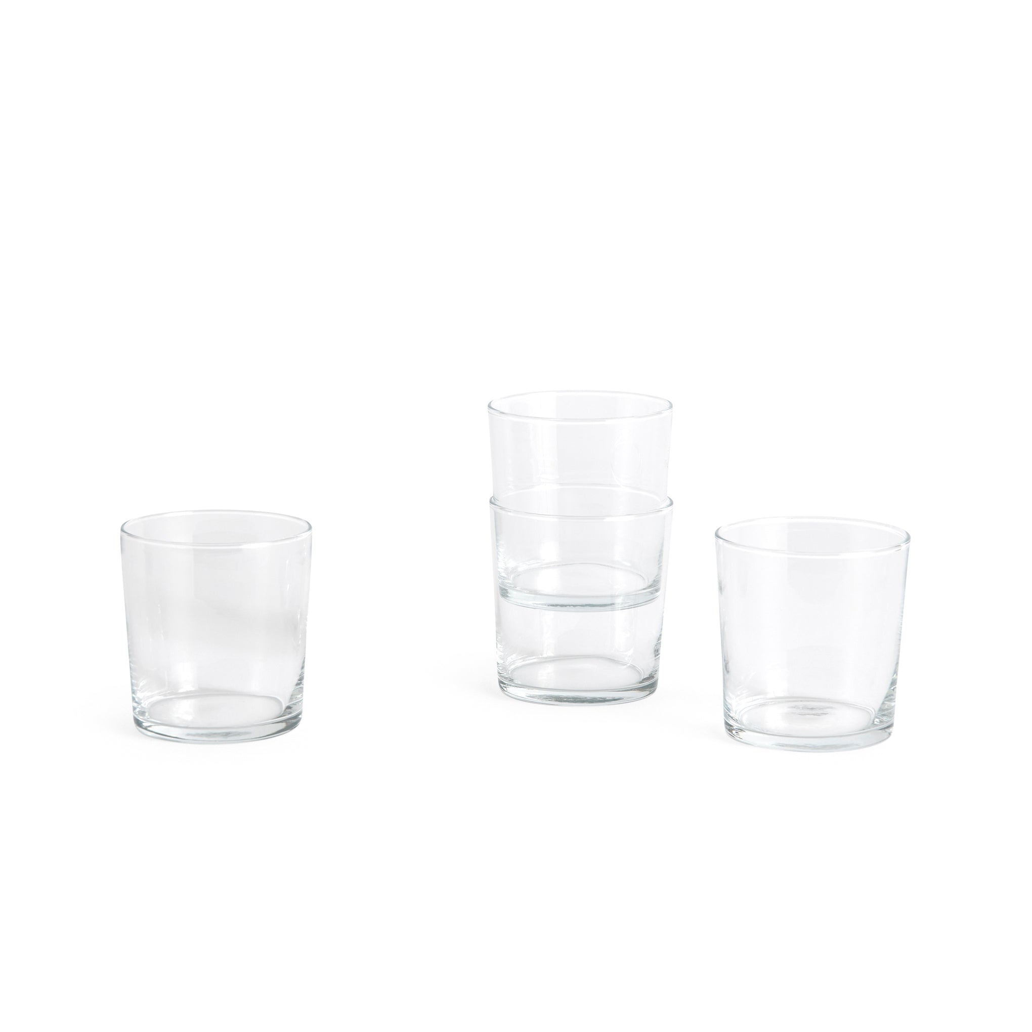 HAY Stacking Glasses - Set of 4 - Medium