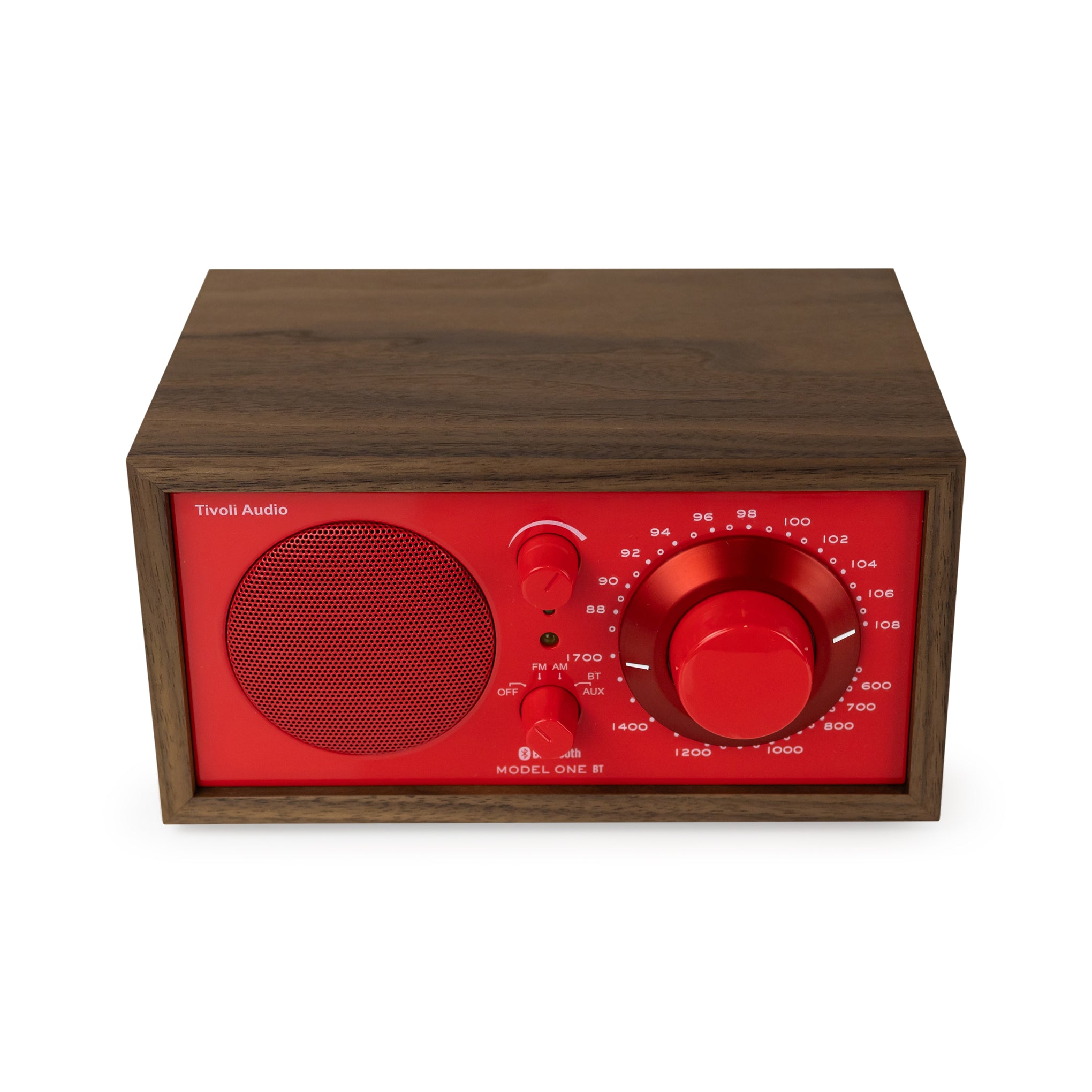 ラジオ・コンポ HM Tivoli Audio MODEL ONE BT Tivoli Model One Bluetooth Radio - BT 70s Poppy Red – MoMA Design