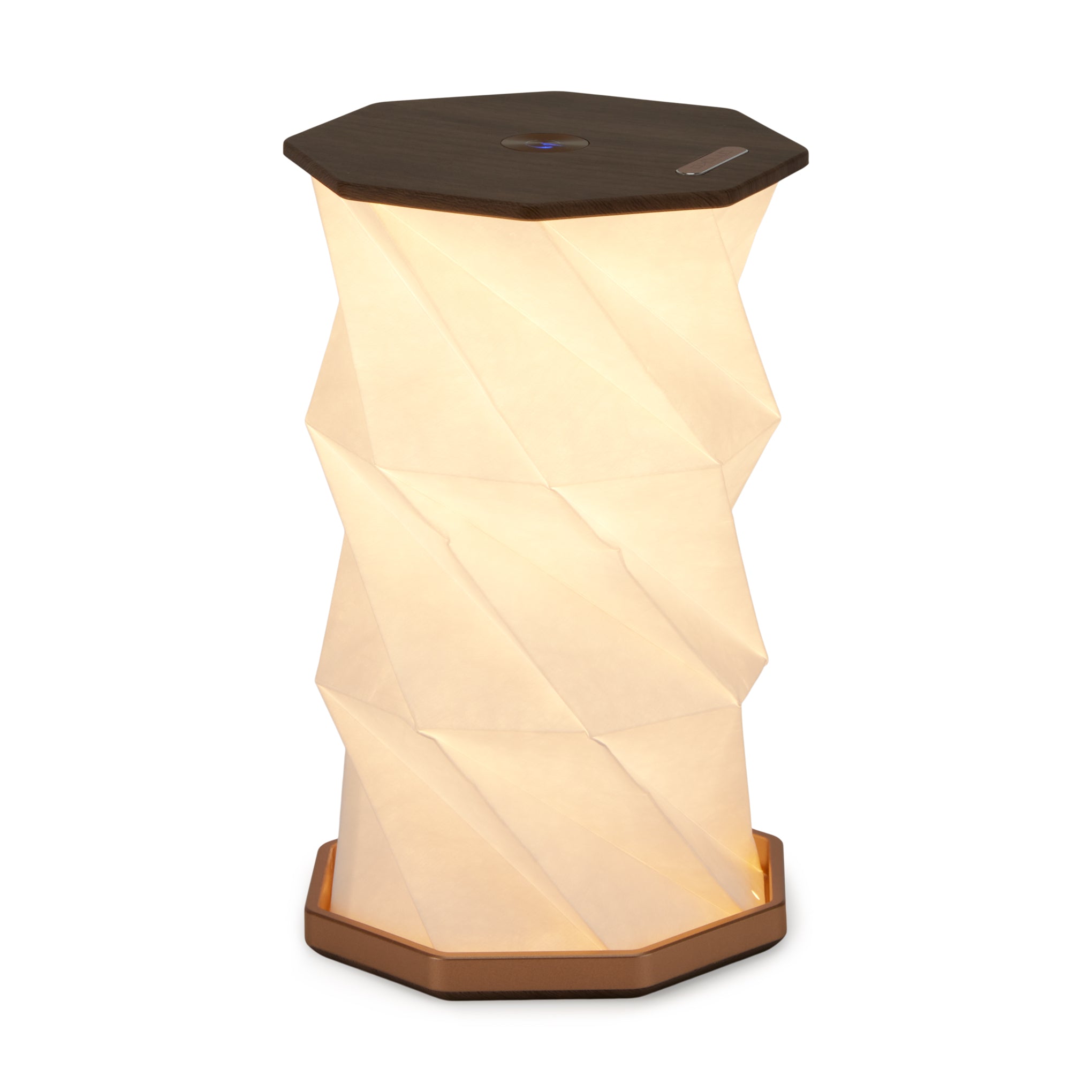 Twist Hexagon Portable Table Lamp