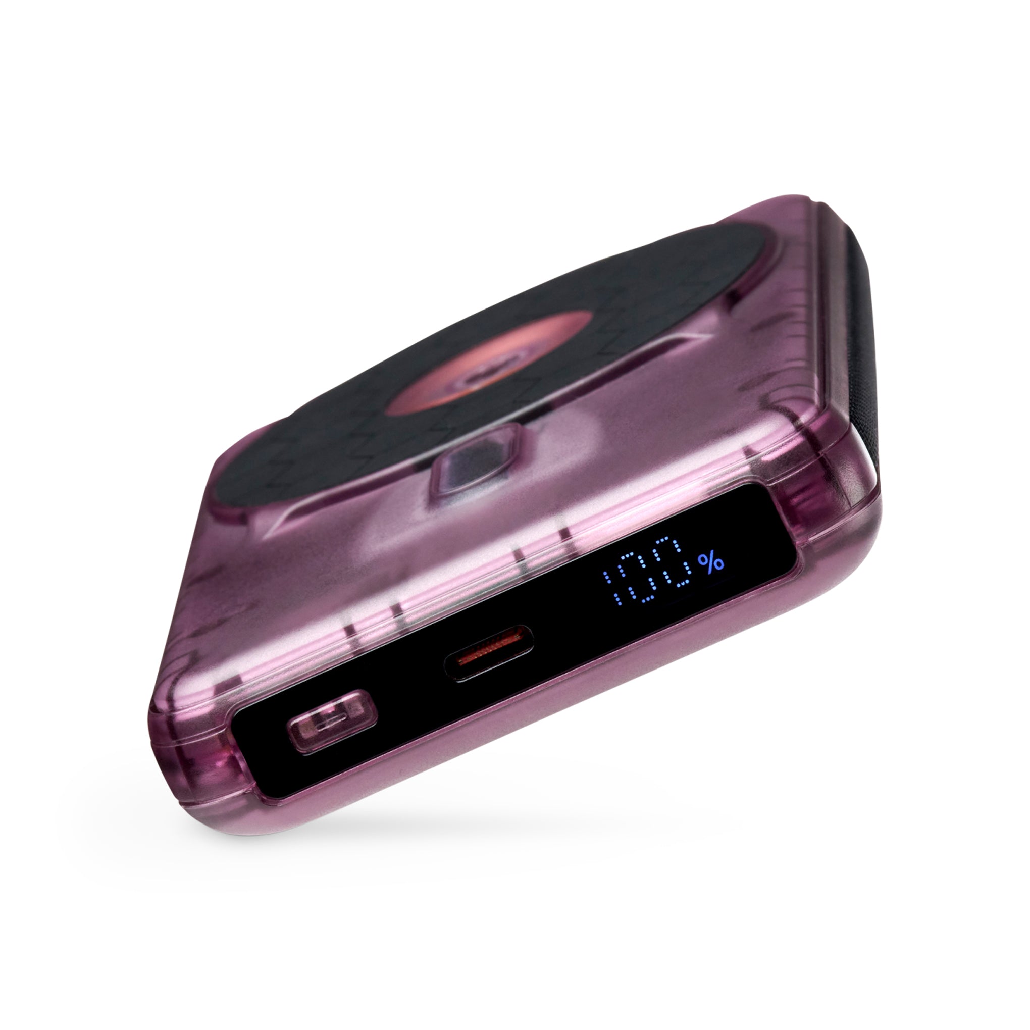 5-in-1 MagSafe Power Bank - Transparent Purple – MoMA Design Store