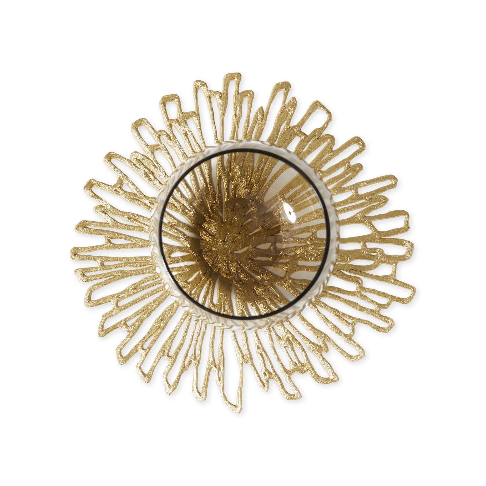 Chilewich Bloom Coasters Set of 6 Gilded MoMA Design Store